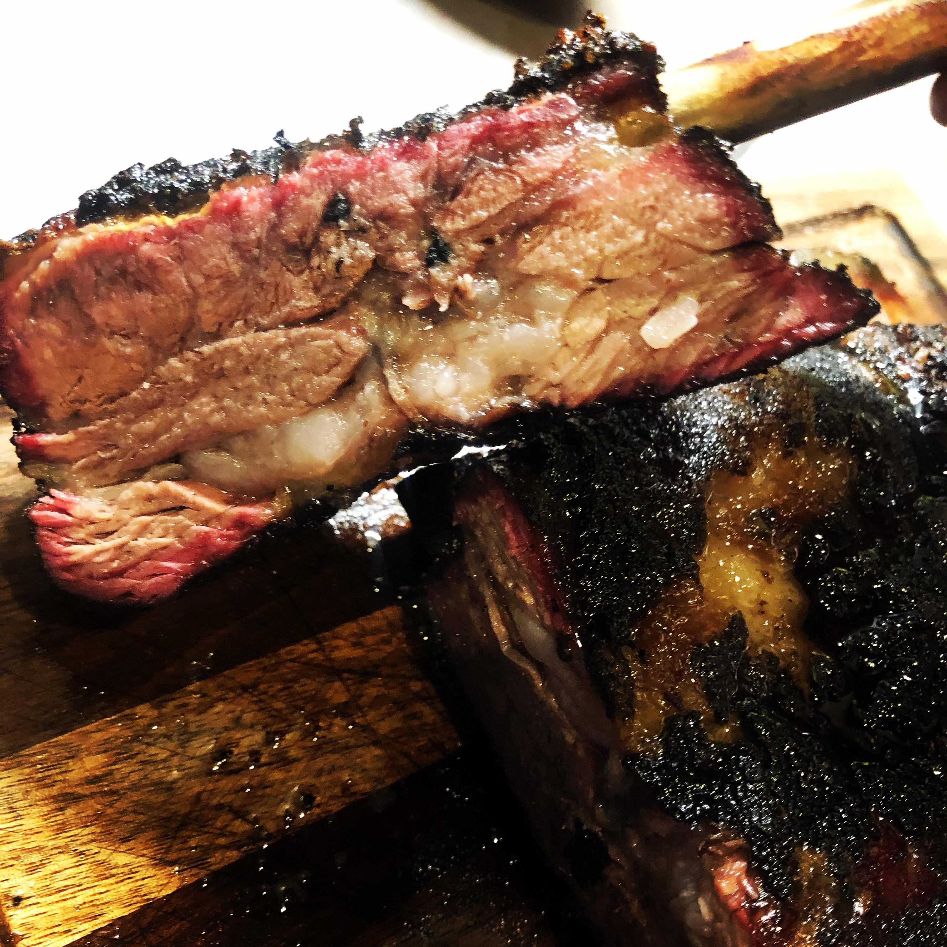 Beef ribs cooked on the Green Mountain Grill r/BBQ