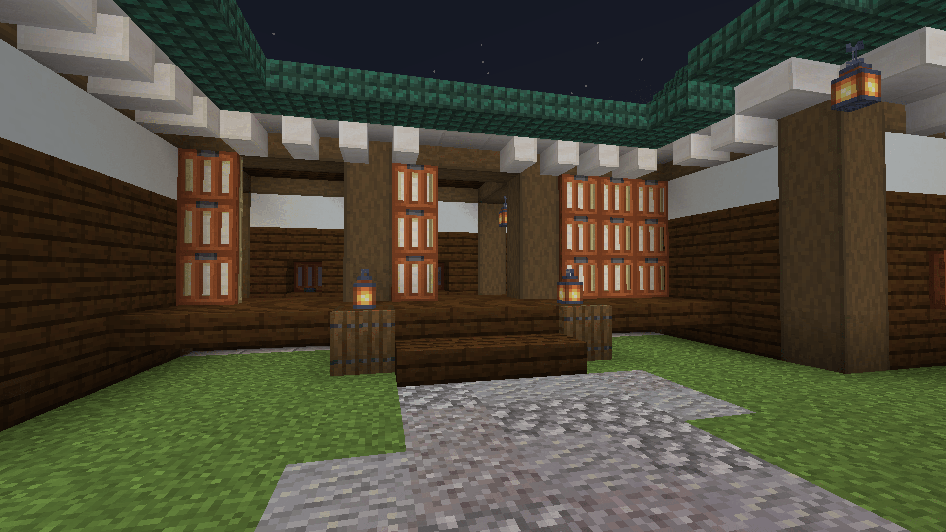 How's this for japanese sliding doors? r/Minecraftbuilds