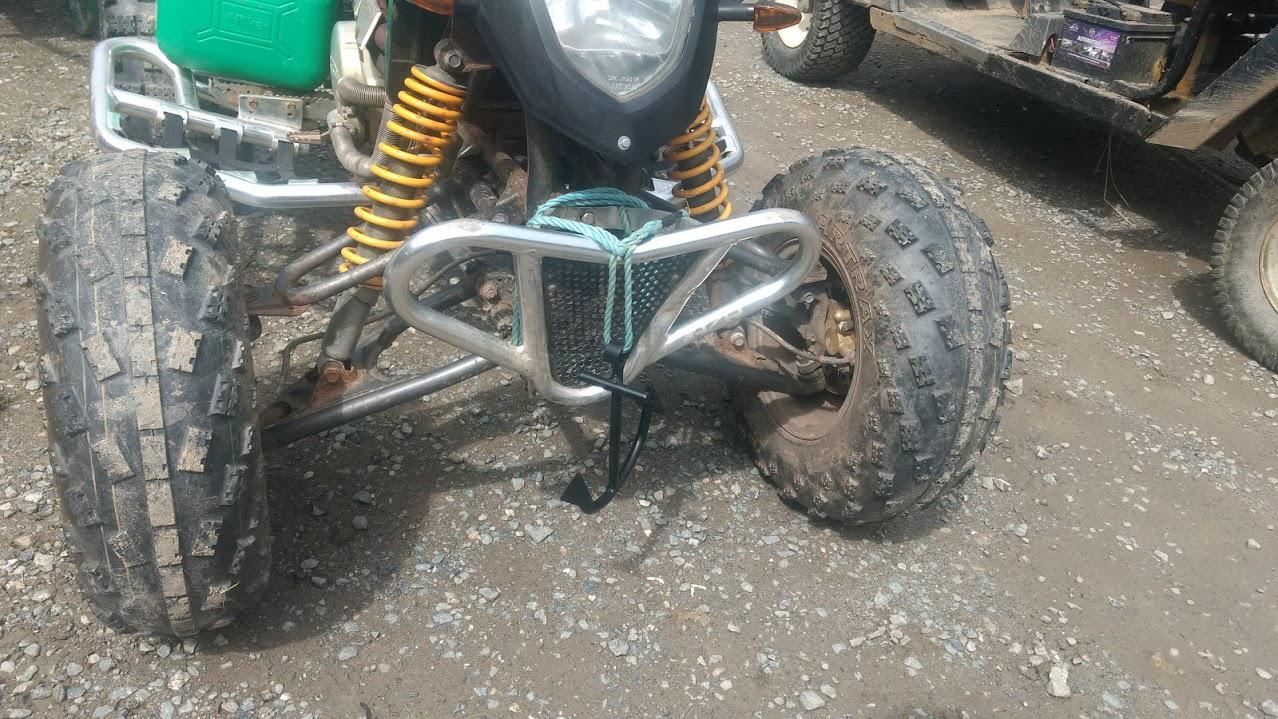 Colleague has been complaining his quad's parking brake wouldn't hold