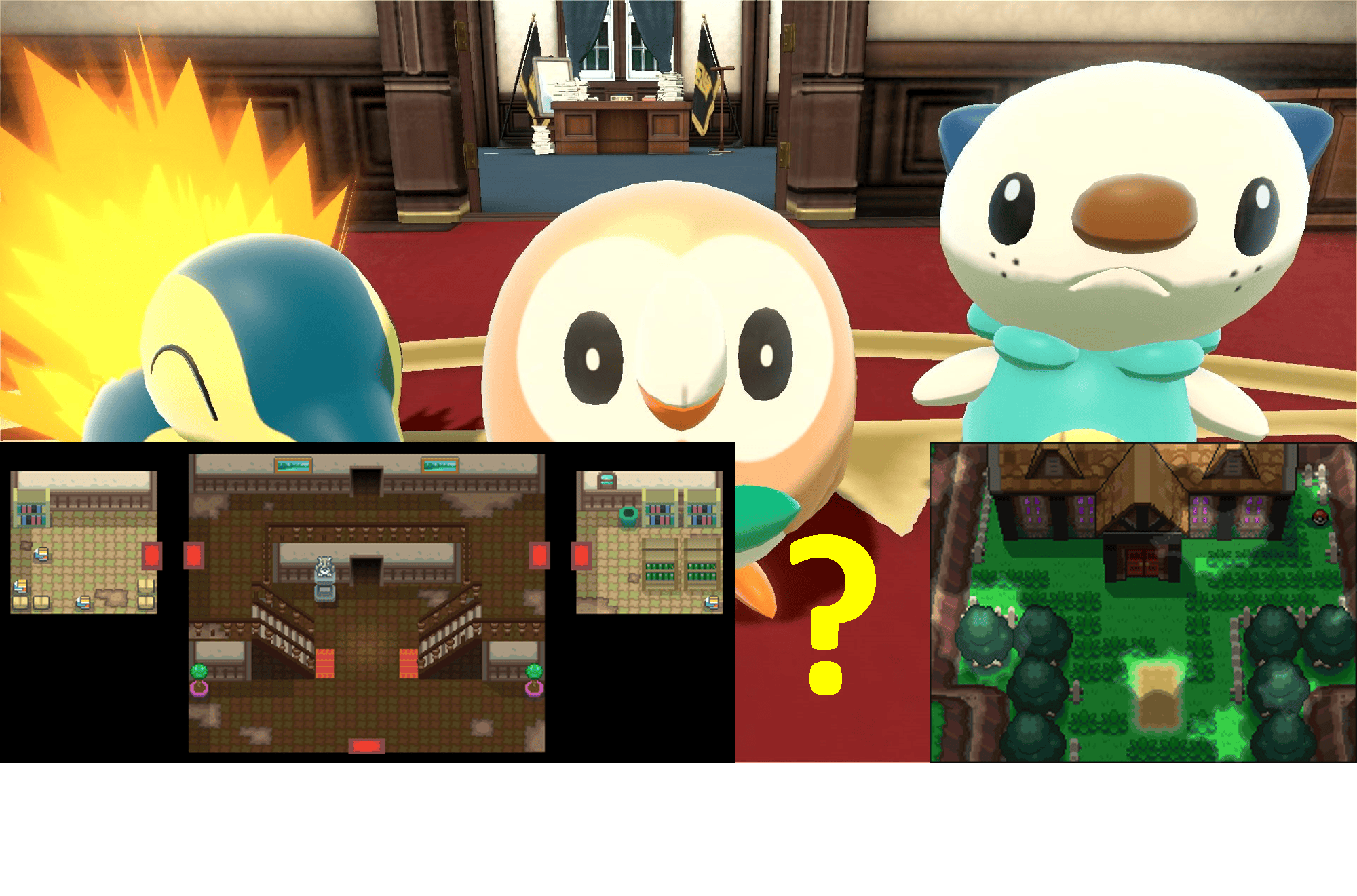 Could this building in Legends Arceus be the old chateau, setting the
