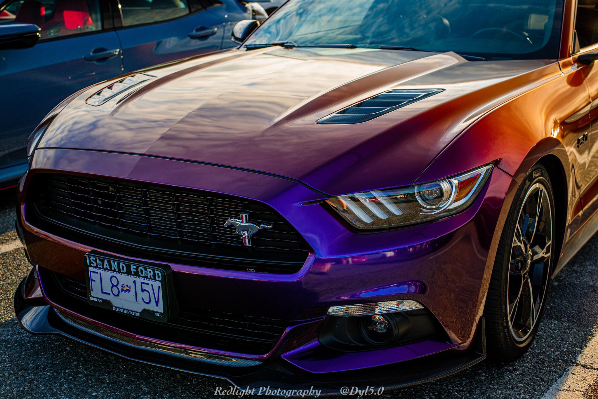 My colour changing Mustang r/Autos