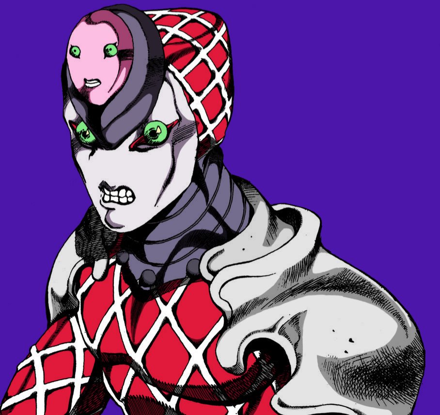 King Crimson Jojo Manga Colored Hmm think i'm done with the cursed