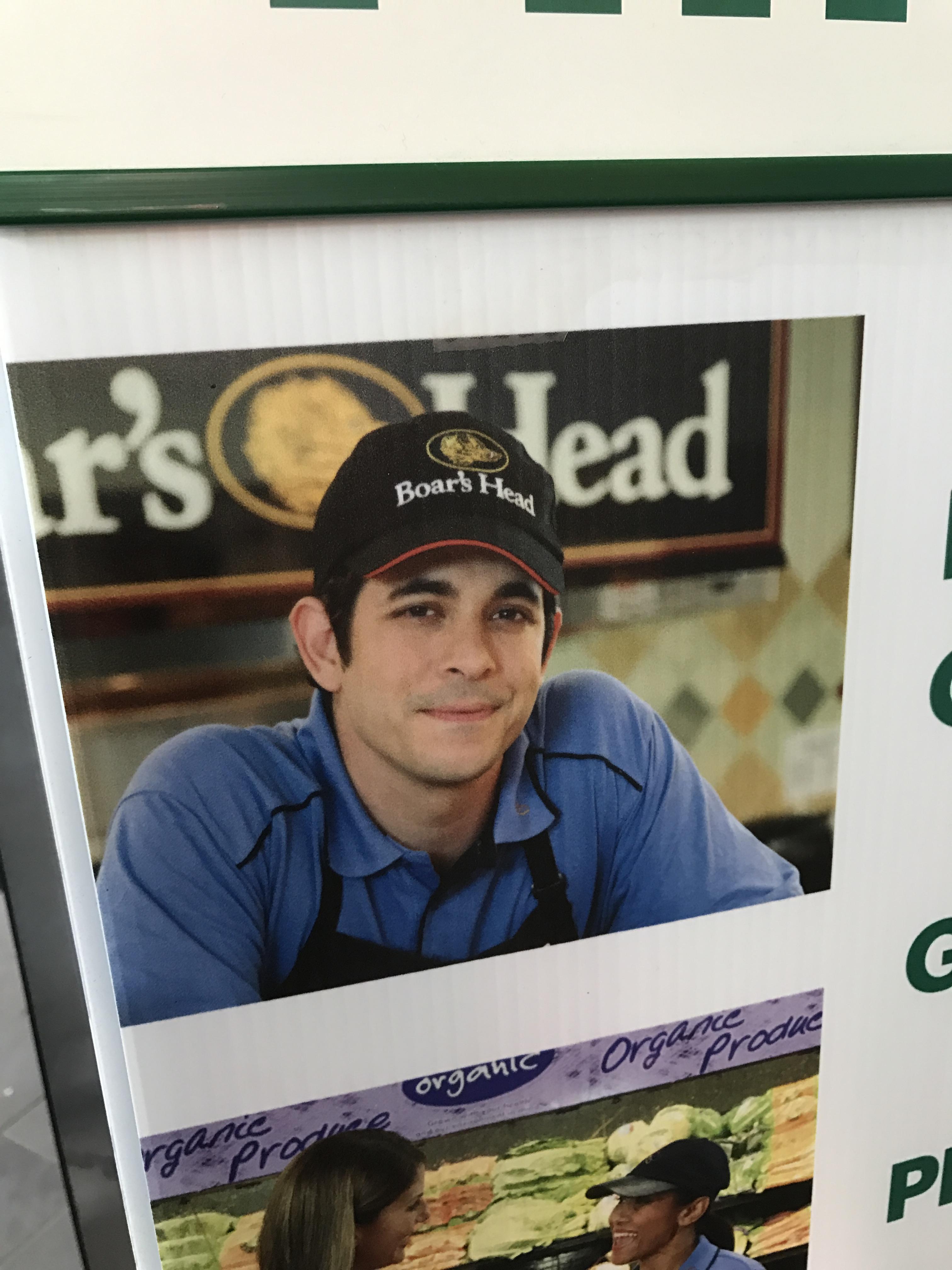 Saw this in Harris Teeter today. Is this the guy in the