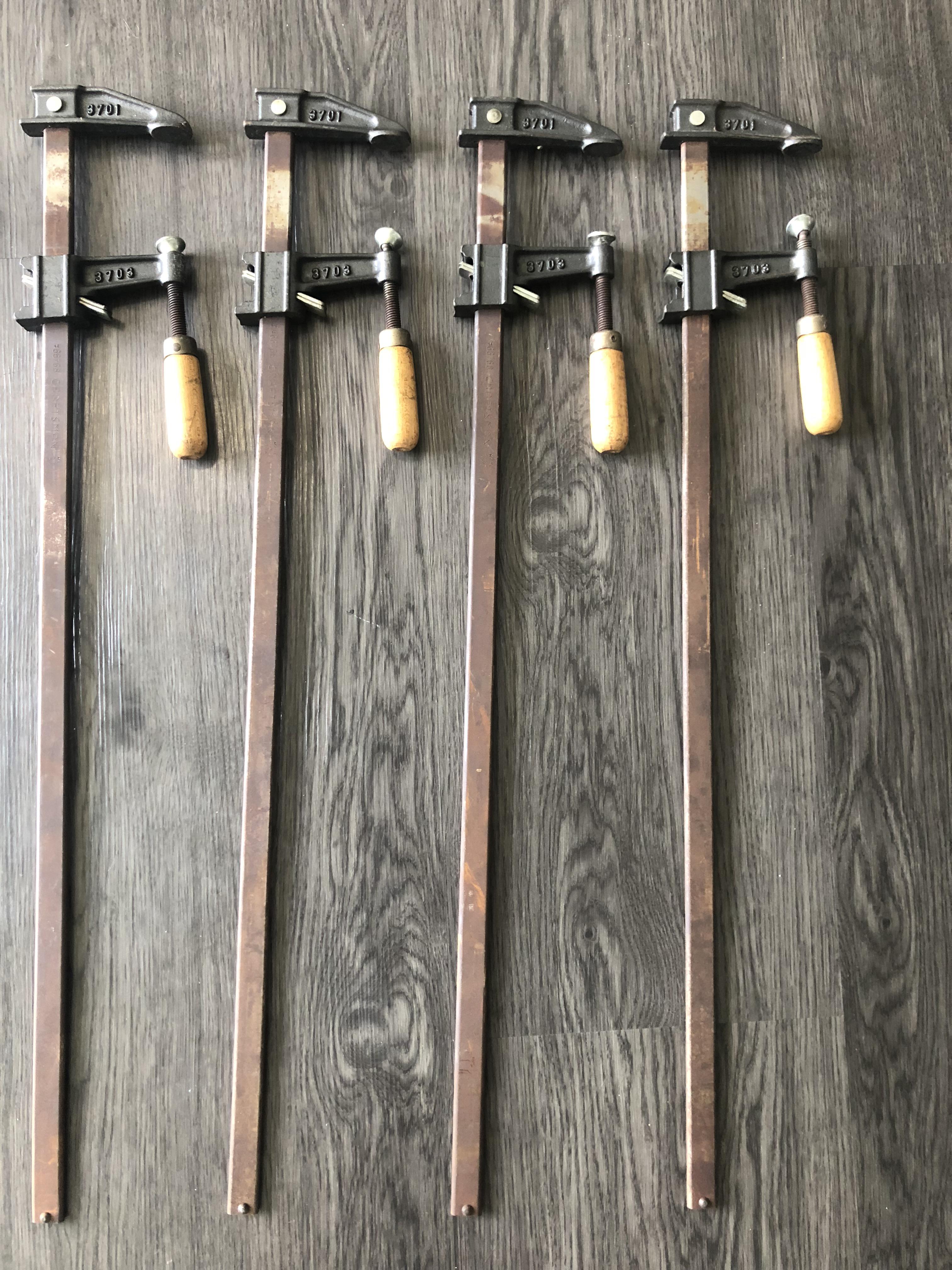 1960’s Craftsman bar clamps. Who else prefers the old Americanmade