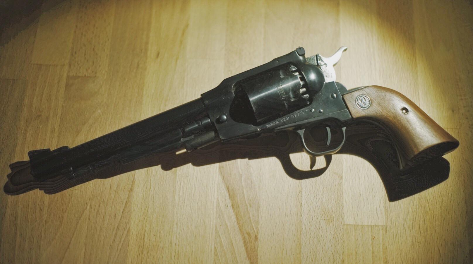 A wheely Westworld wheelgun Wednesday Ruger Old Army, cap and ball