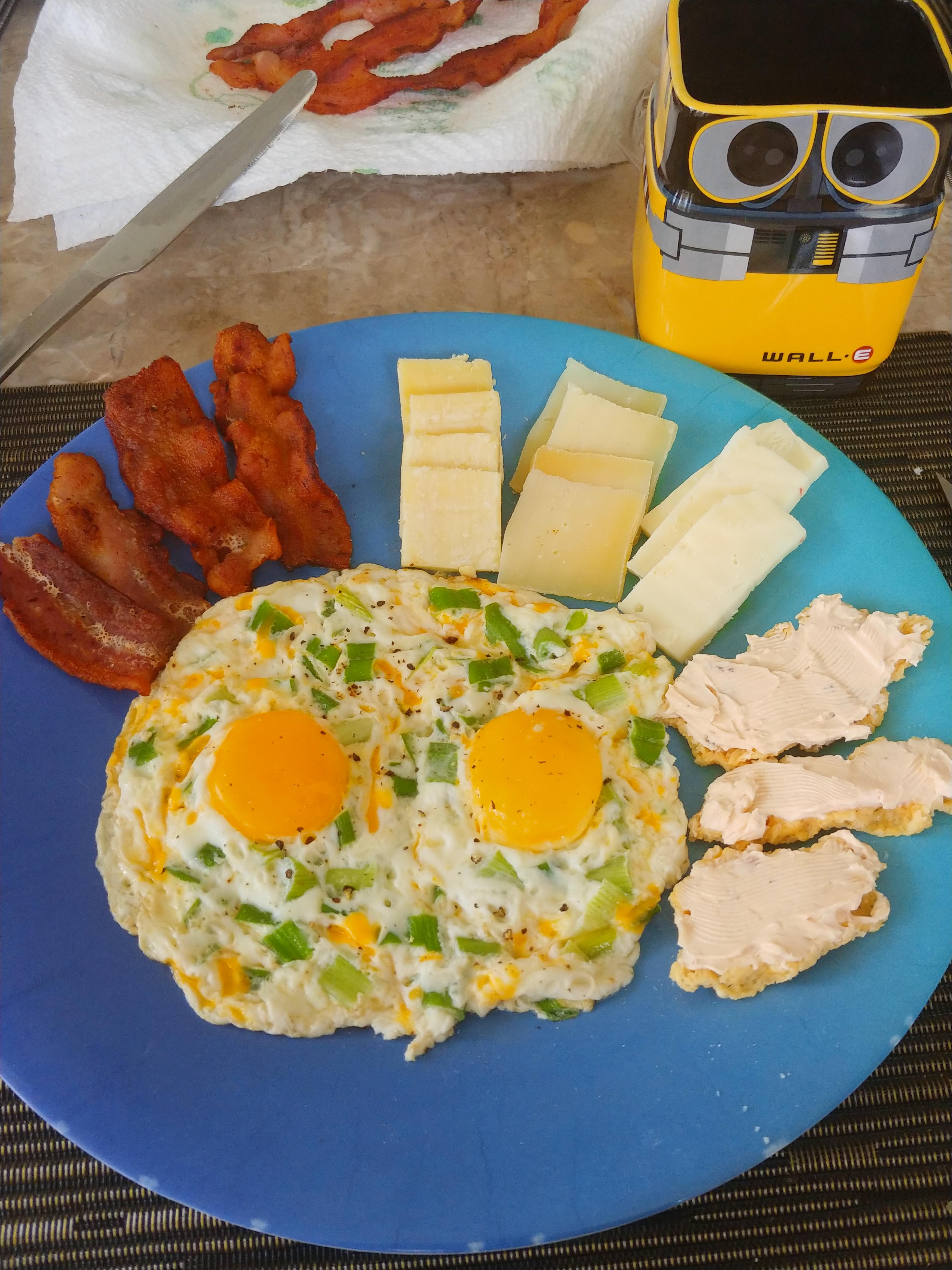 My keto breakfast platter 🔥 r/ketorecipes