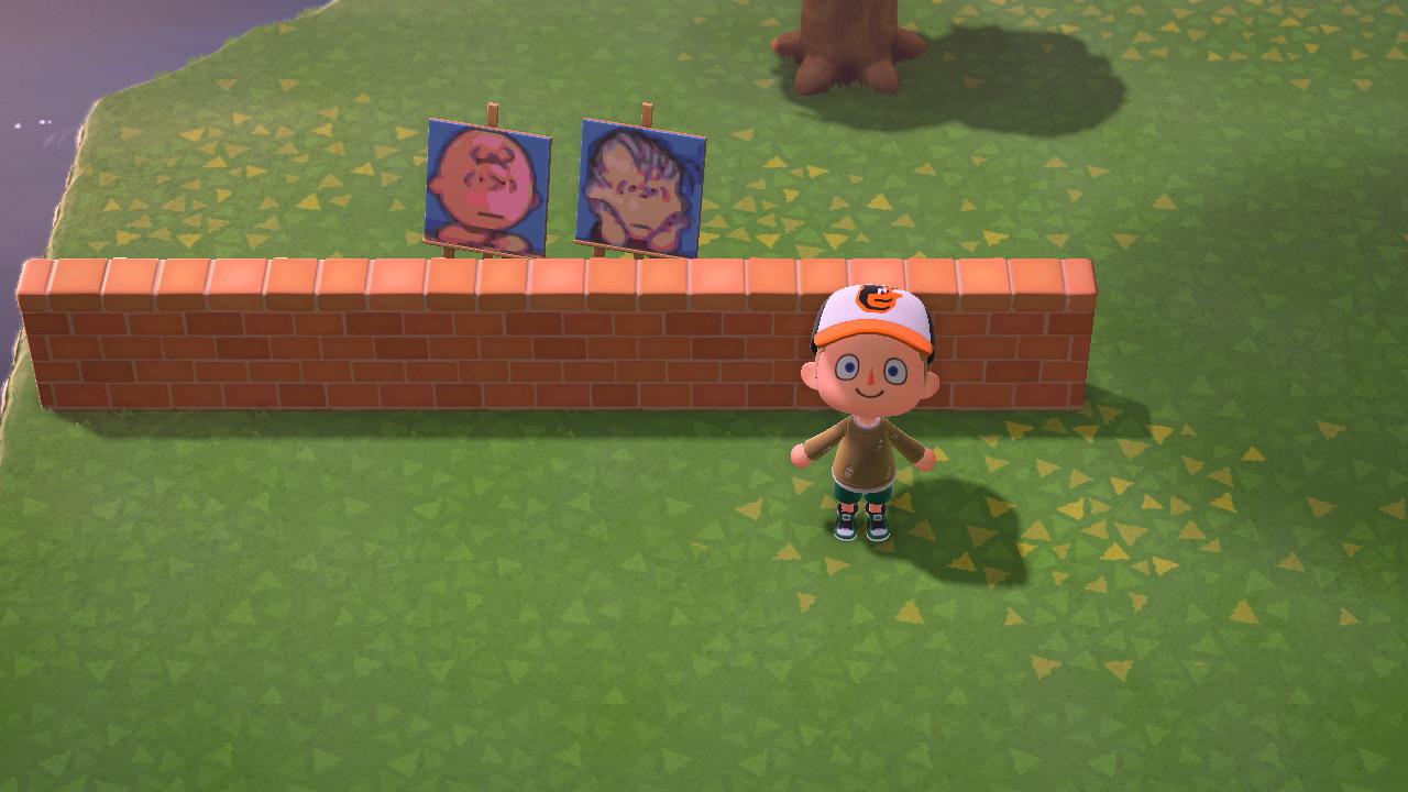 Got the brick fence recipe and immediately knew what I had to do r