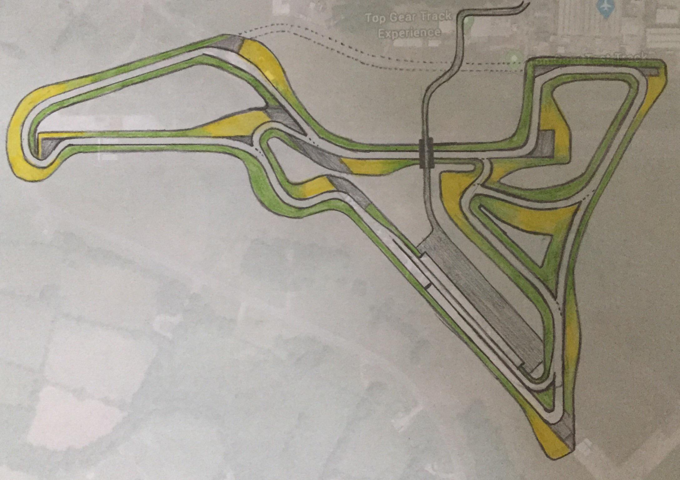 If the Top Gear Test Track was a proper circuit r/RaceTrackDesigns