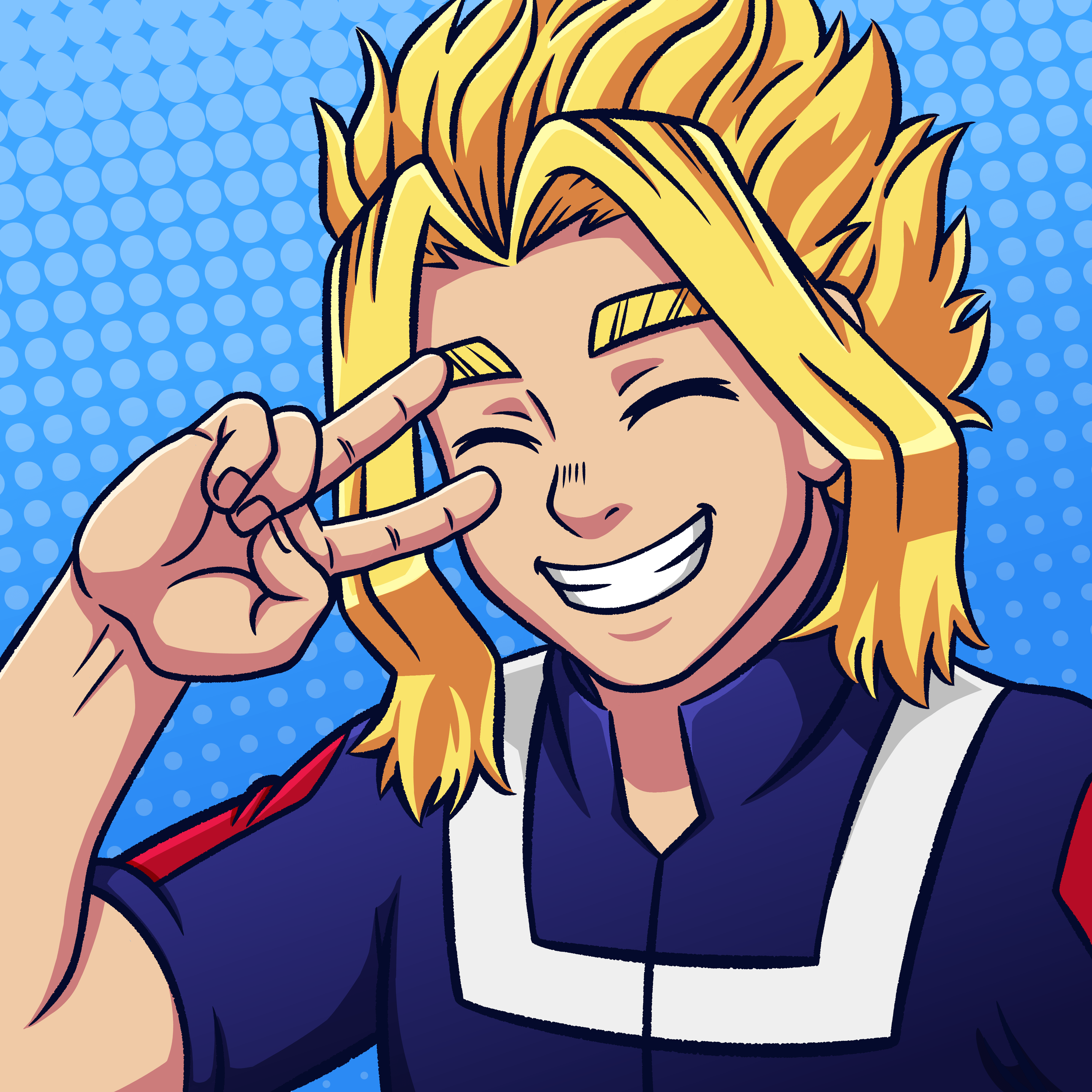 Young All Might / Toshinori Yagi Fanart BokuNoHeroAcademia