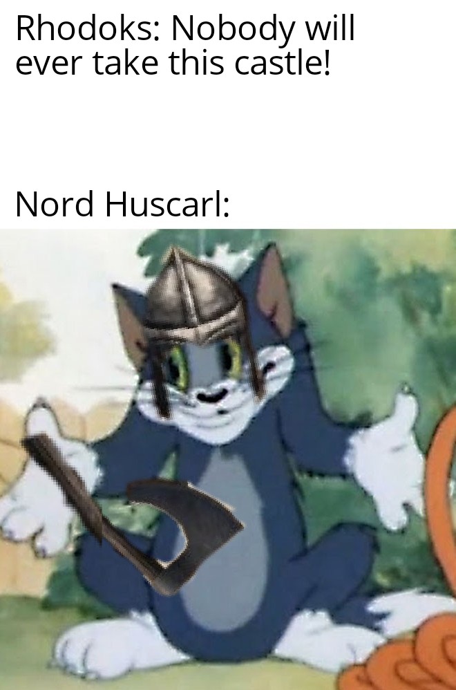 I don't know about that one chief mountandblade