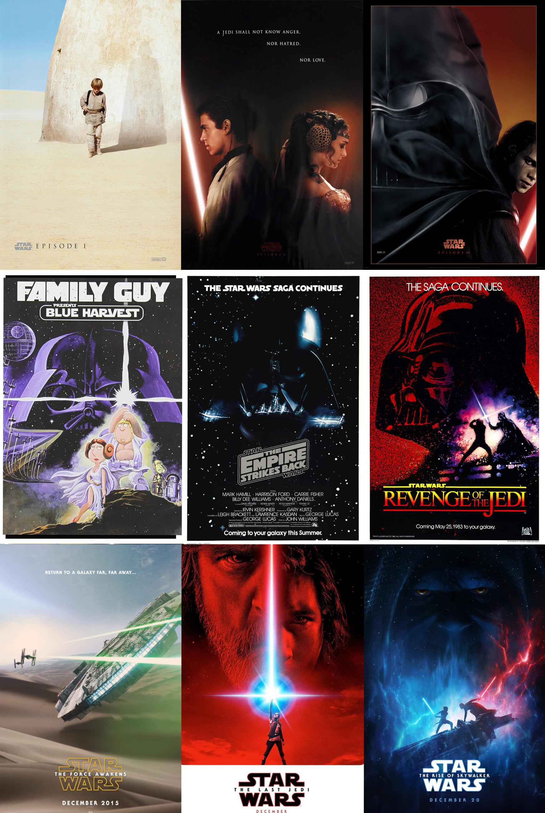 Star Wars has always had the best posters in my opinion. r/StarWars
