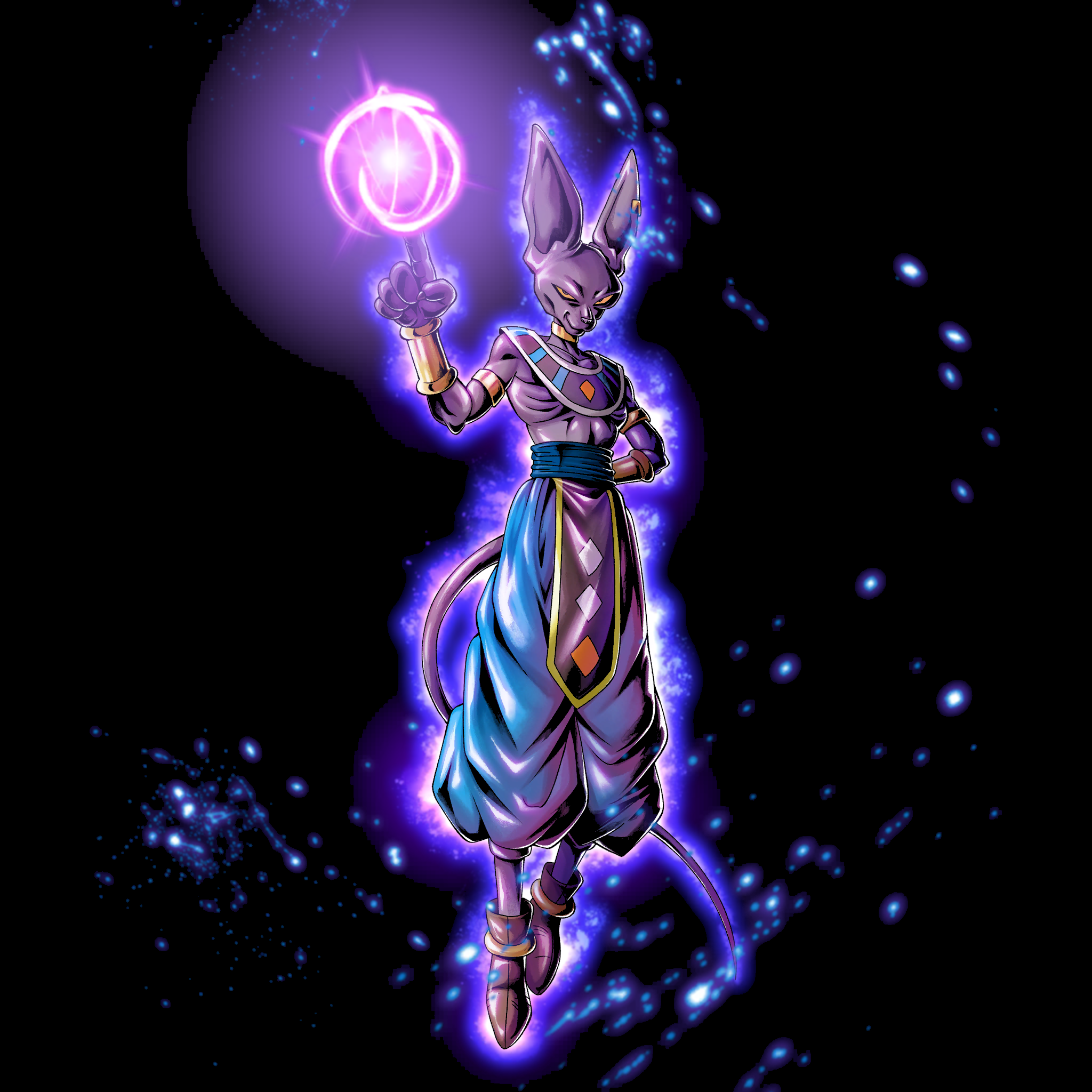 God Of Destruction Beerus Amoled Wallpaper r/DragonballLegends