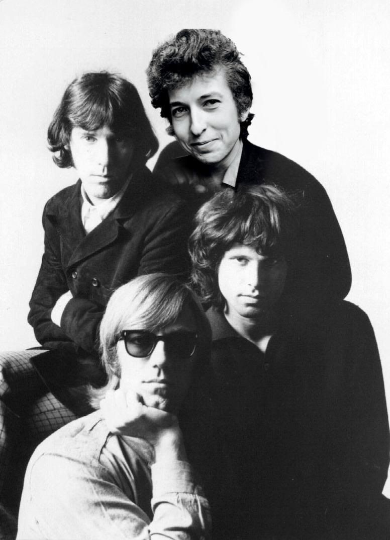 The Doors recording “Runnin’ Blue” for The Soft Parade (1969, not