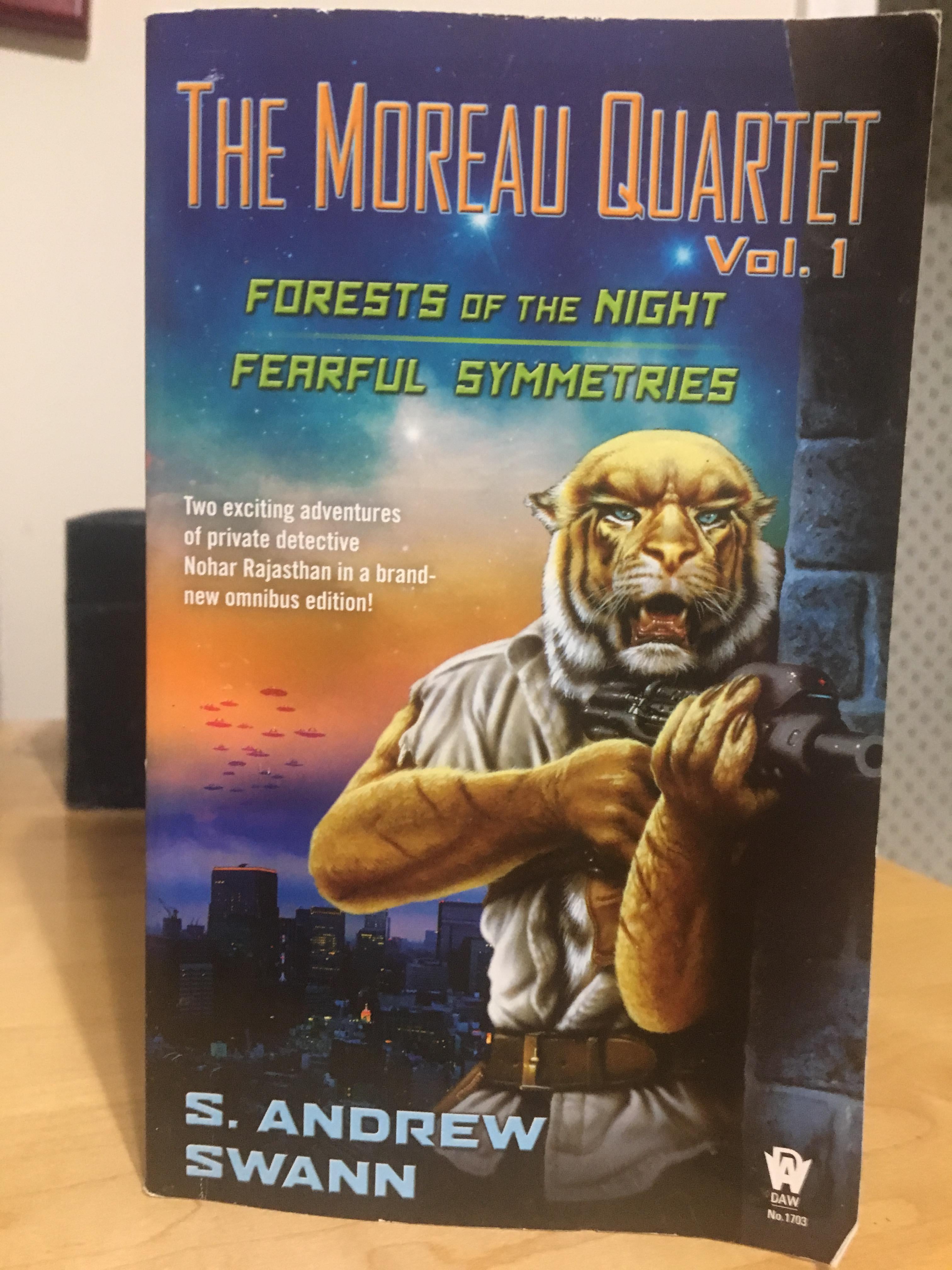 The Moreau Quartet, by S. Andrew Swann r/badscificovers