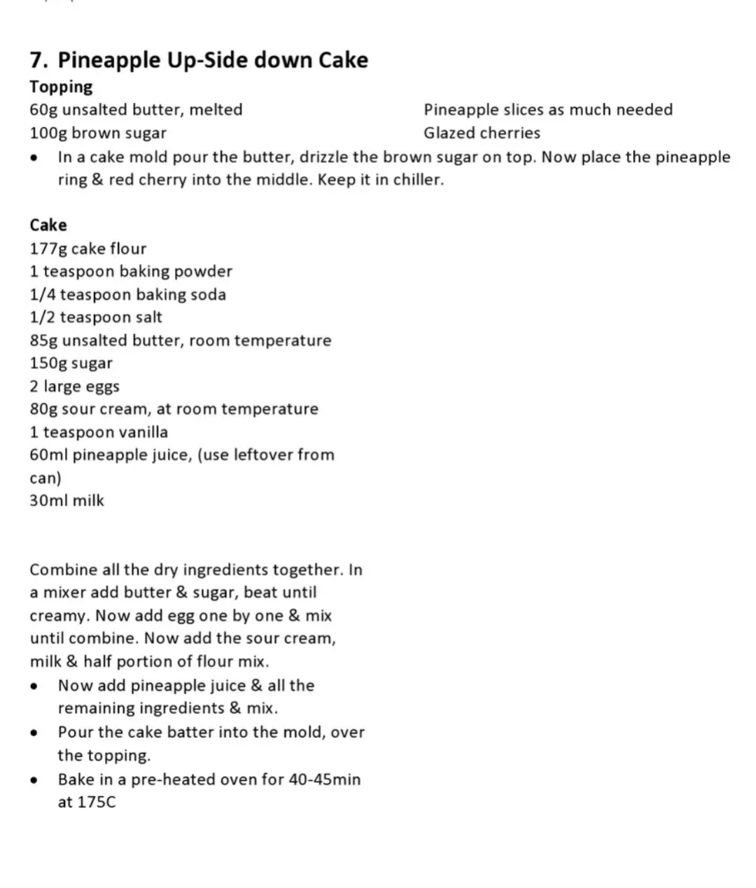 Could anyone tell me what size pan to use for this recipe? r/Baking