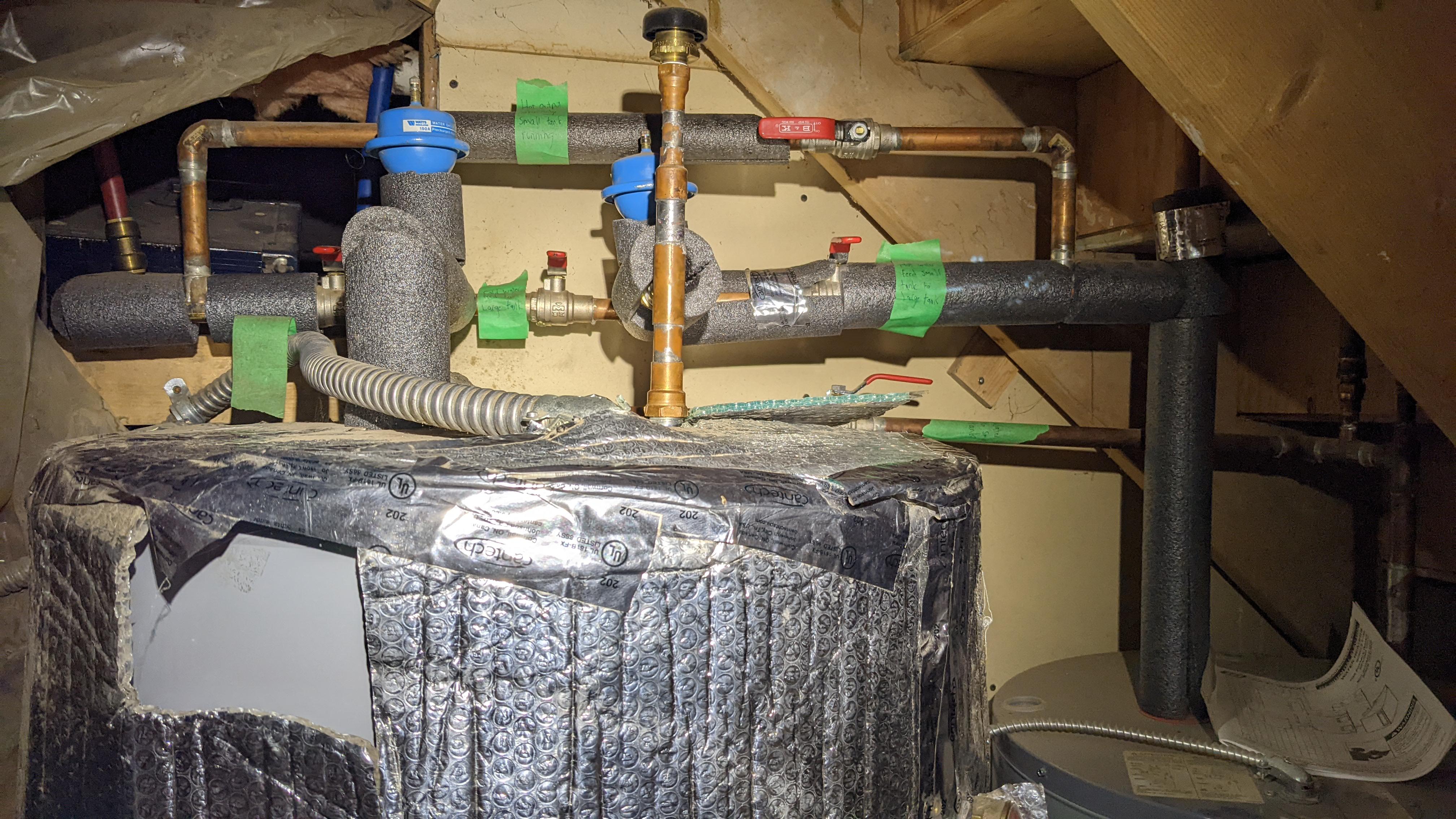 Help figuring out my hot water tanks! r/Plumbing