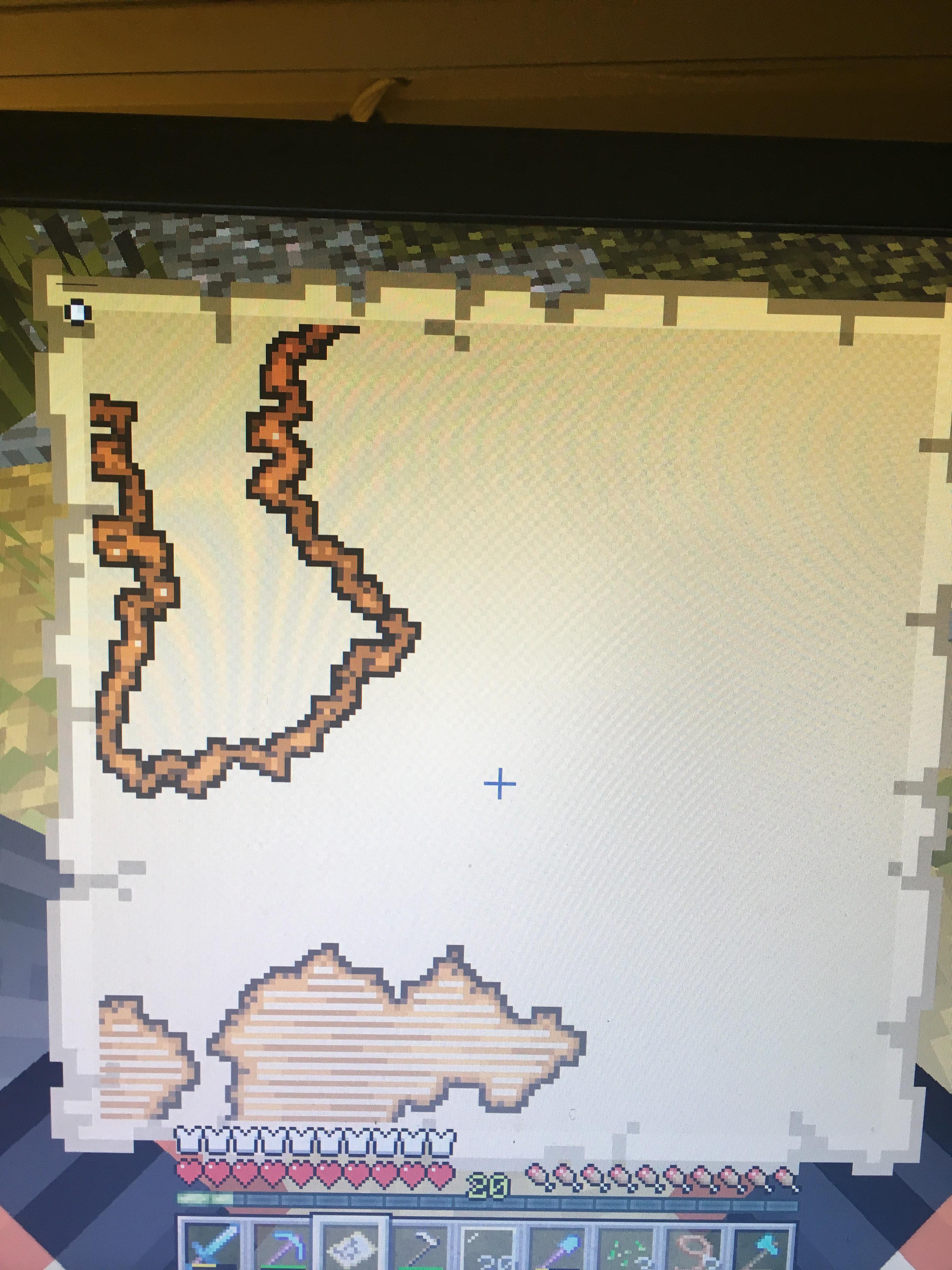 Got a woodland mansion map from villager and it has no mansion icon on it?! Help me! r/Minecraft