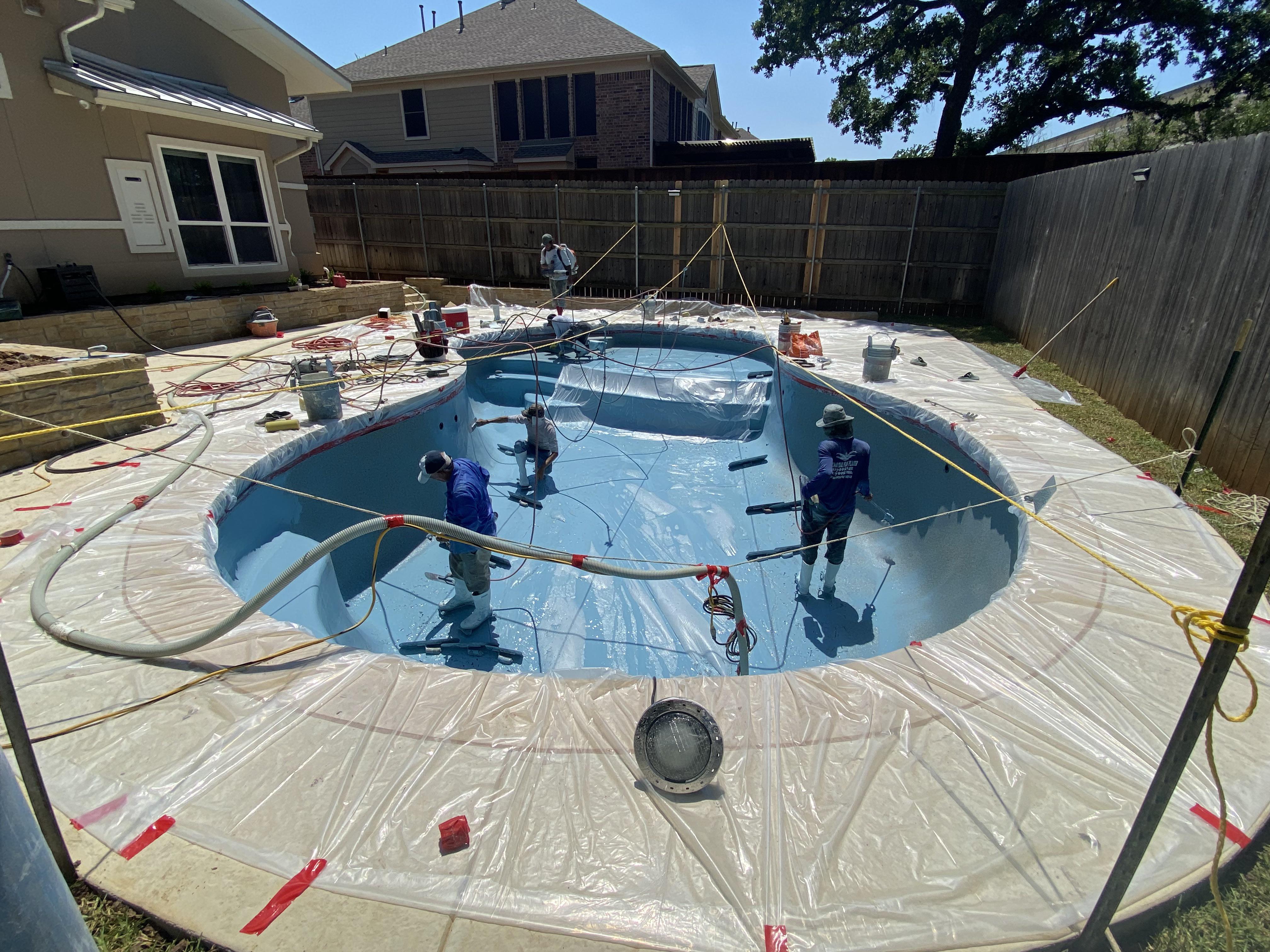 Pebble Tec Install r/pools