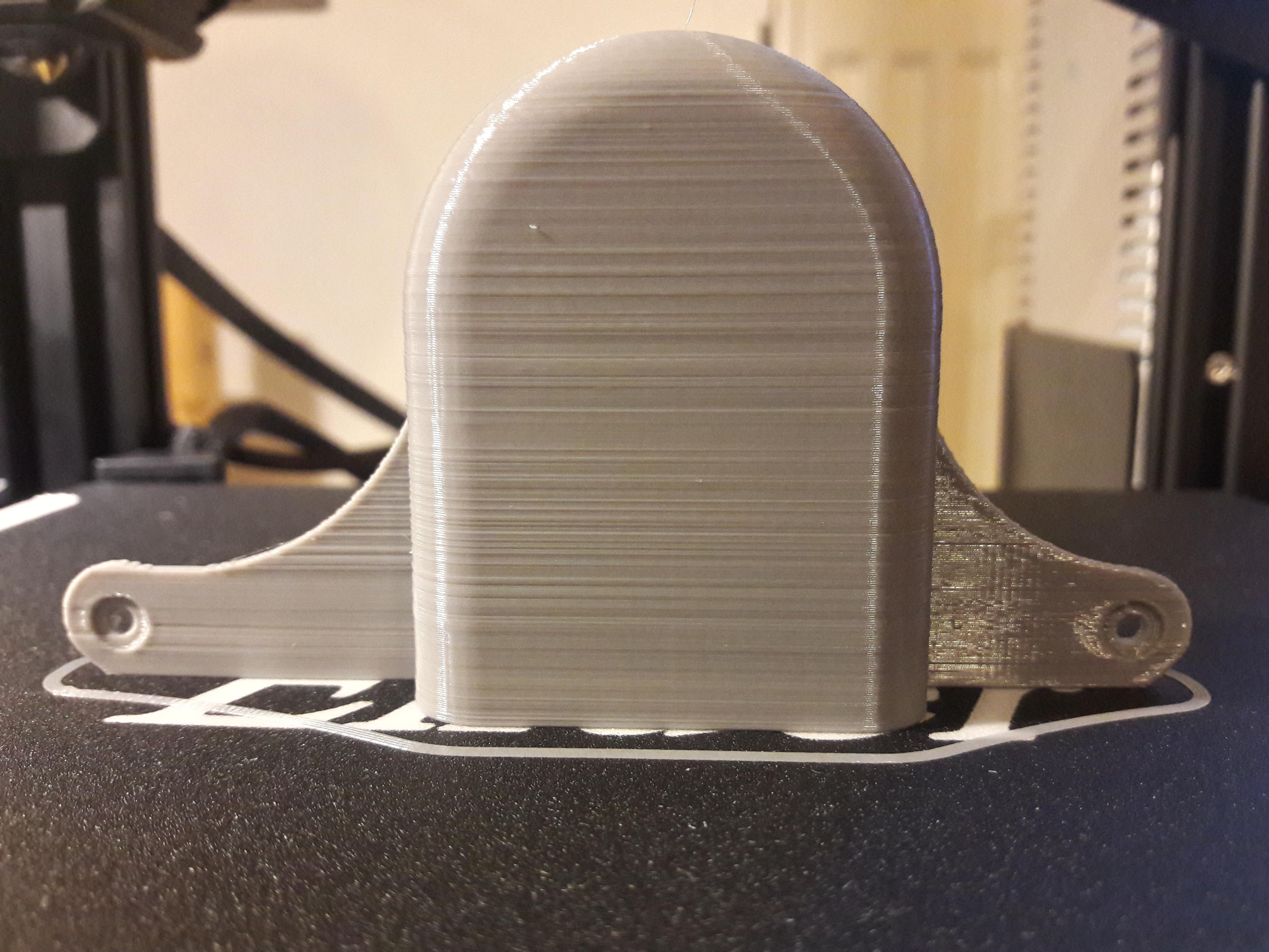 This is my first print on the ender 3. The overall quality is good and the part feels really