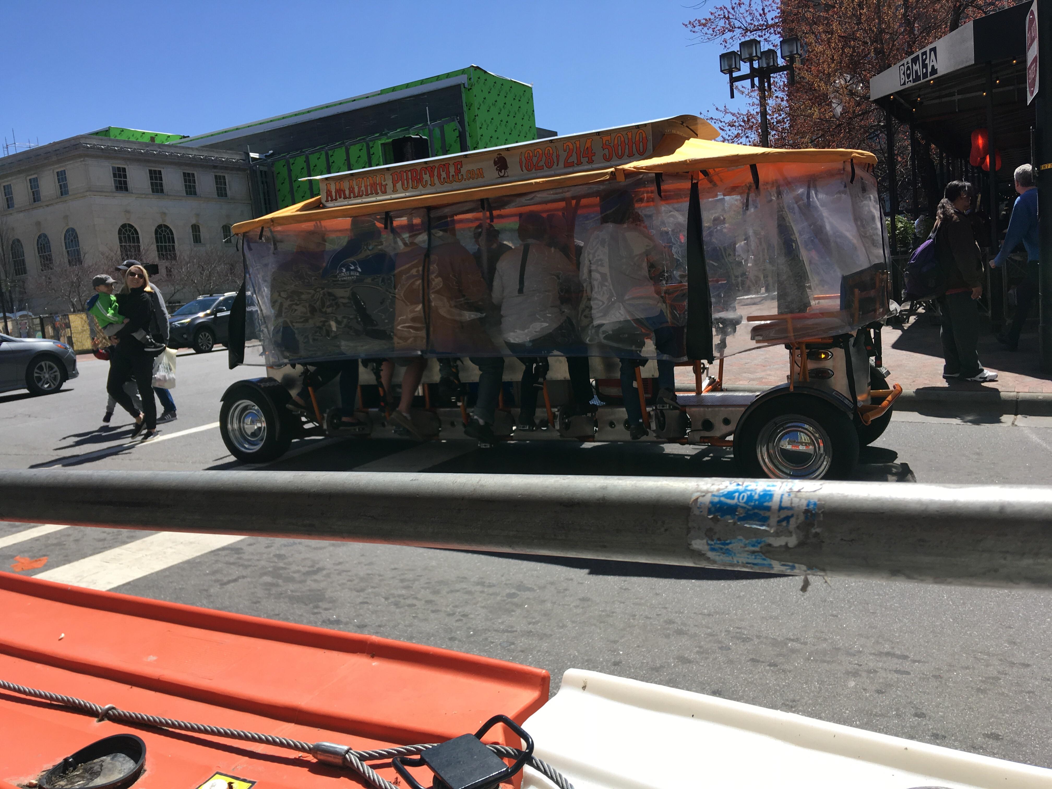 The Pubcycle a bicycle pedal powered mobile bar r/ofcoursethatsathing