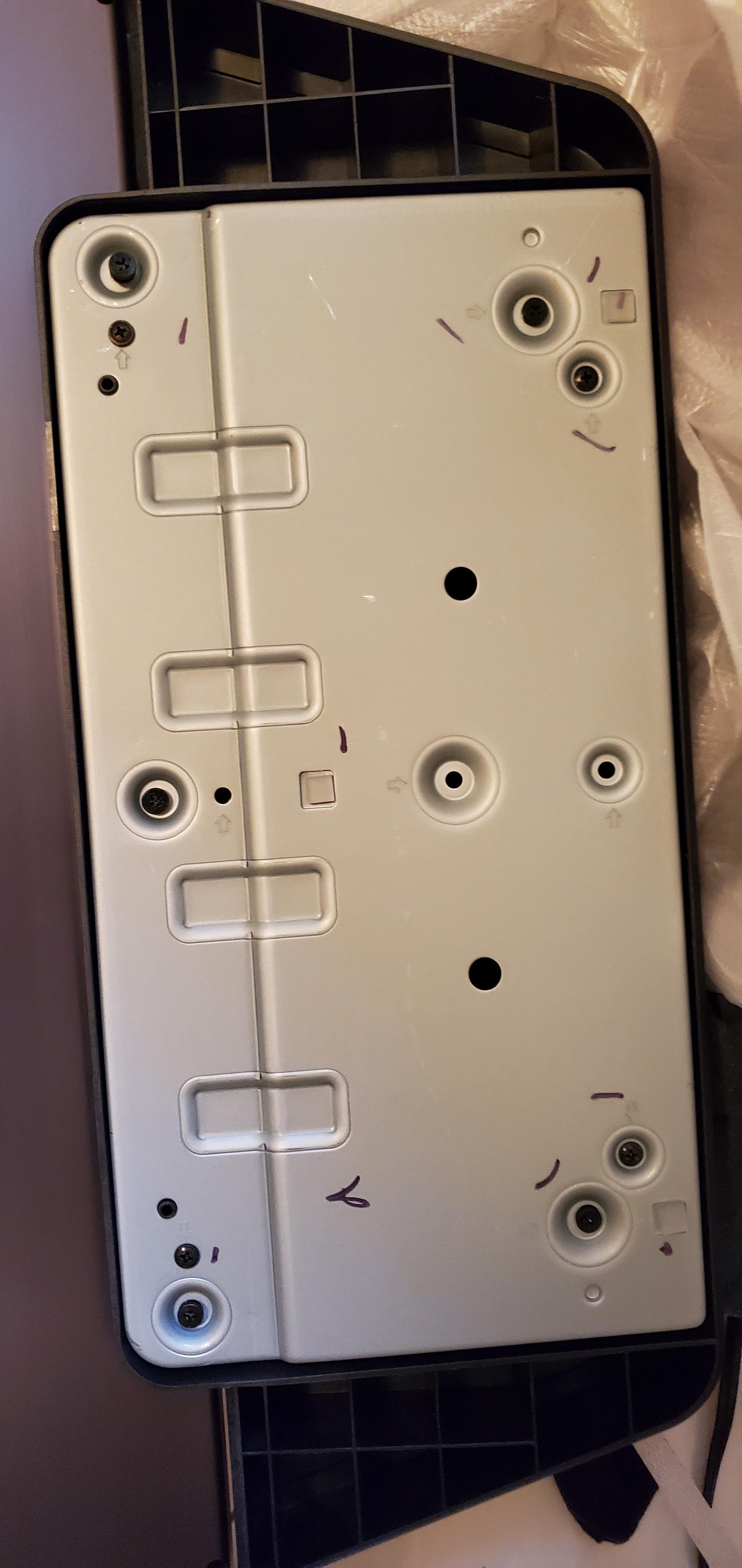 just got my lg cx 55 inch but stand belongs to a 65 inch c9 with