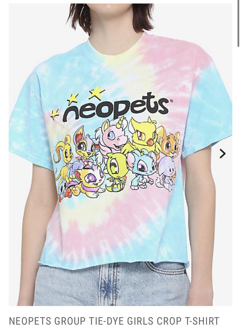 The new Hot Topic shirts aren’t bad! r/neopets