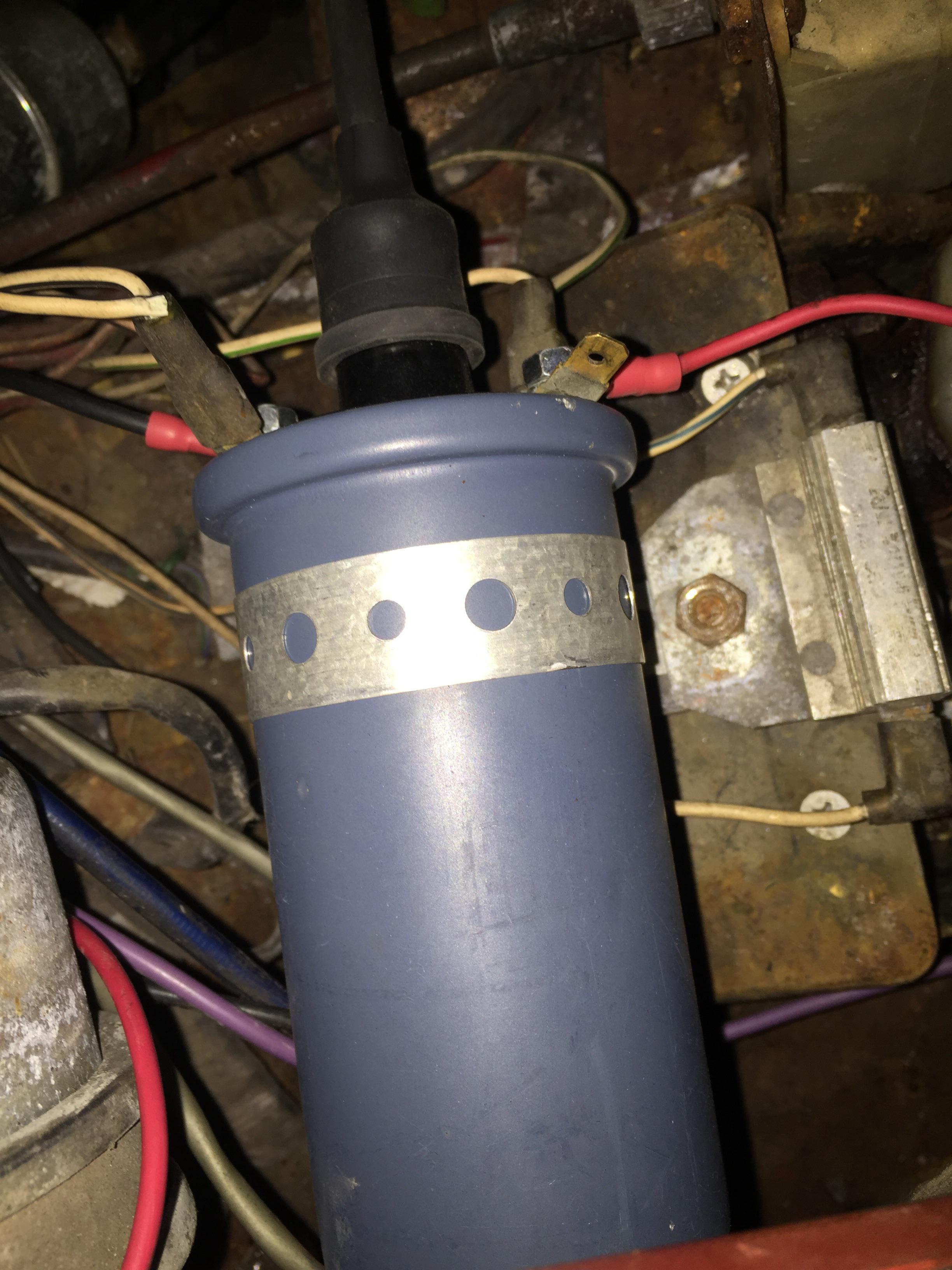 Spridget Tips when replacing the ignition coil, the original clip