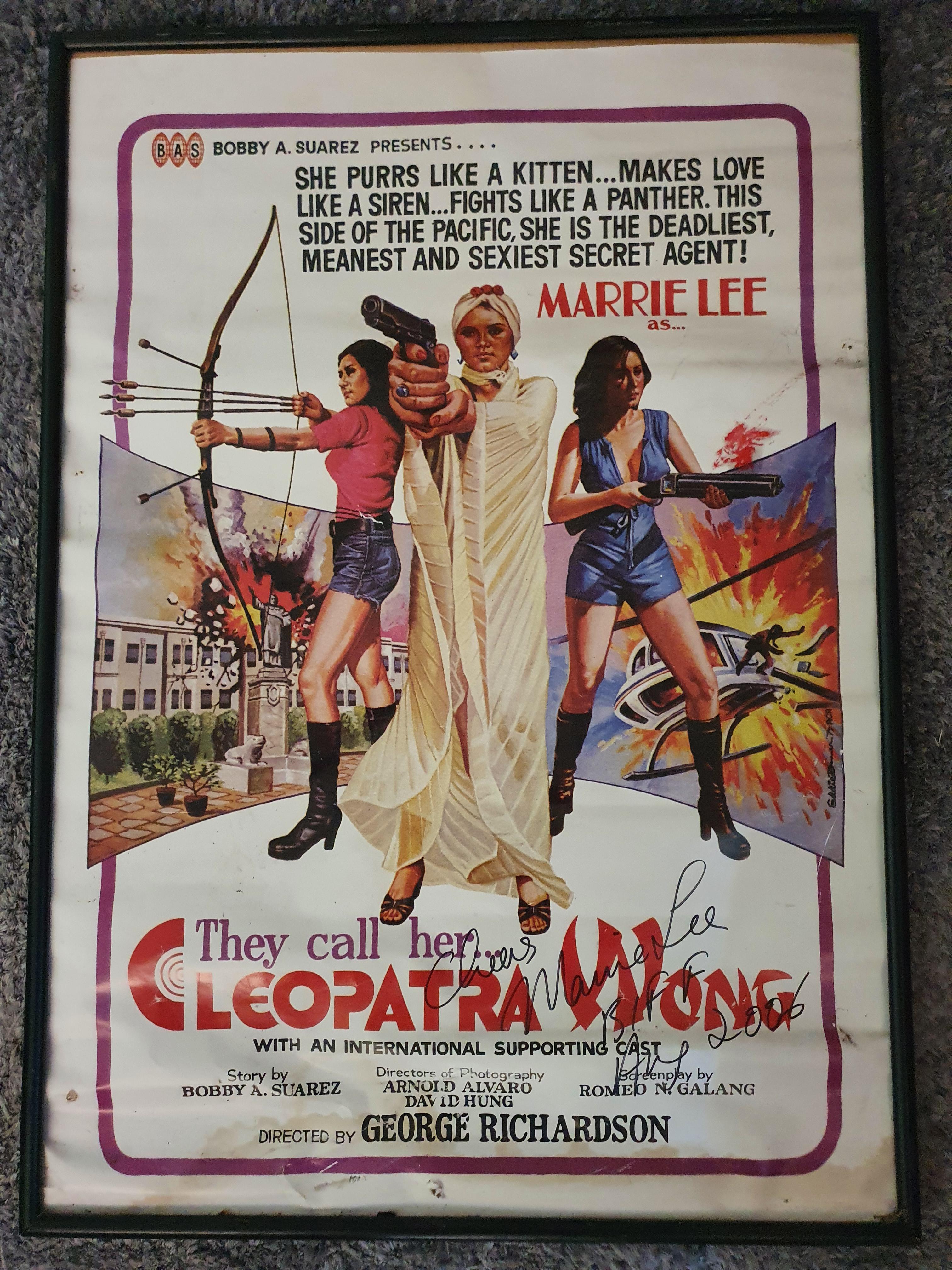 What's the weirdest movie related thing you own? Info in comments. r