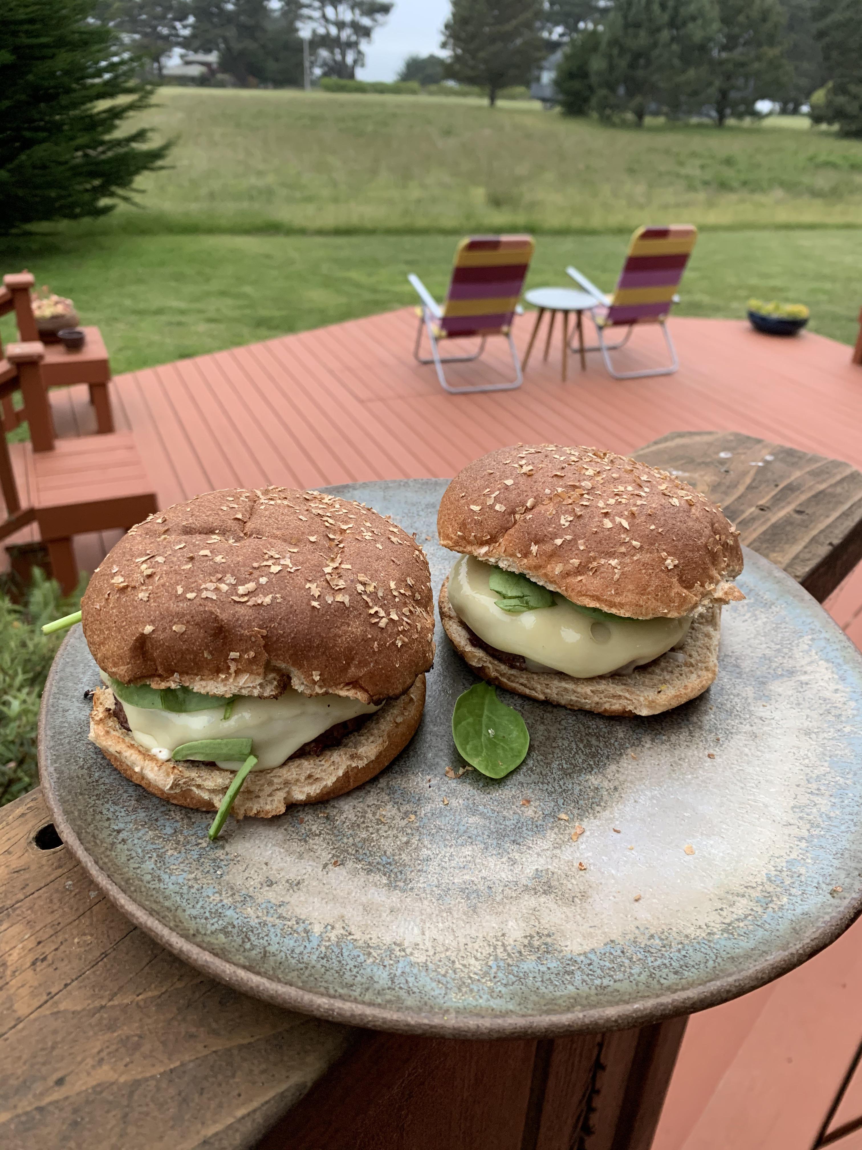Got high and made burgers on my charcoal grill TheHighChef