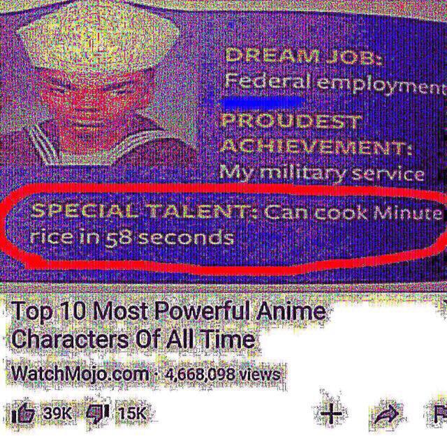 You can cook minute rice in 58 seconds r/godtiersuperpowers