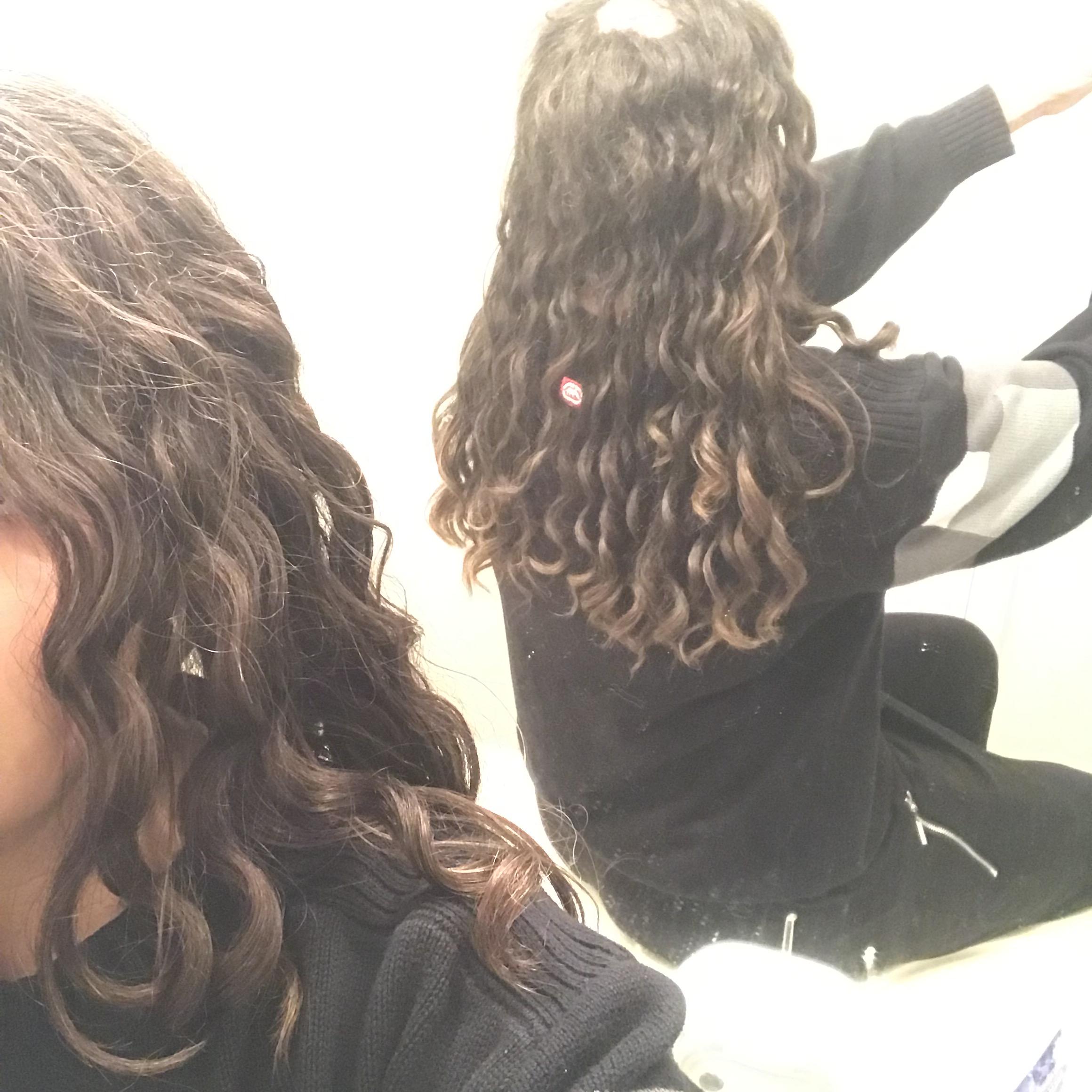 Denman brush got me the results finally worth posting! r/curlyhair