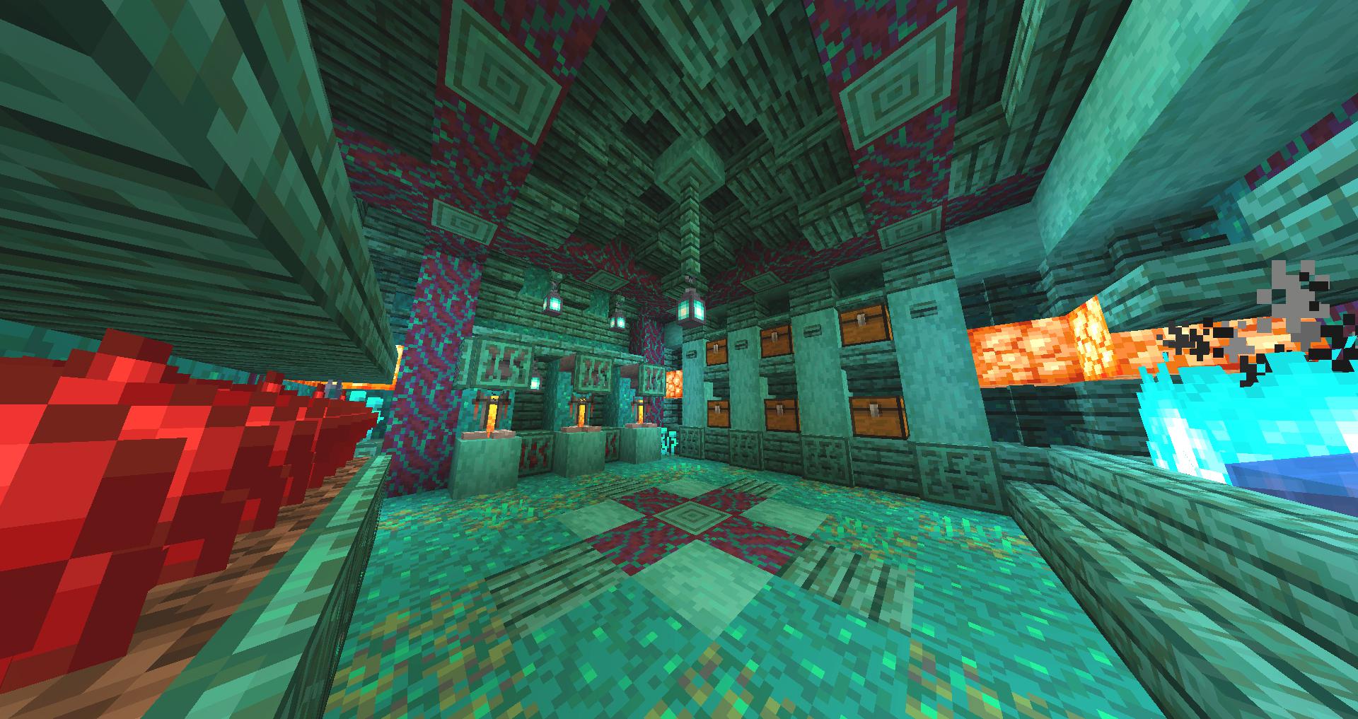 The Blue Brewing Room r/Minecraft