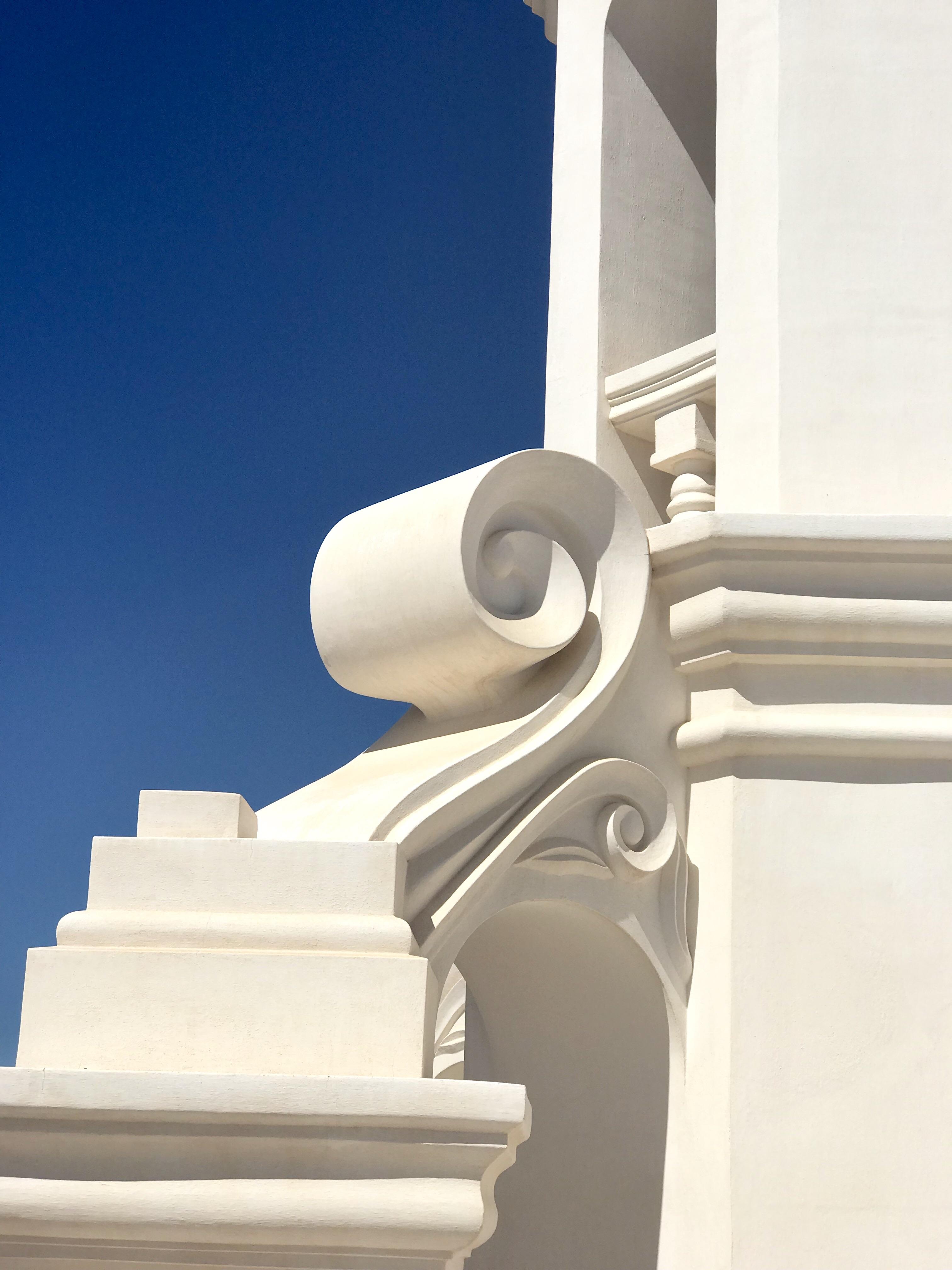 Highcontrast straight edges are super satisfying, IMO. At San Xavier
