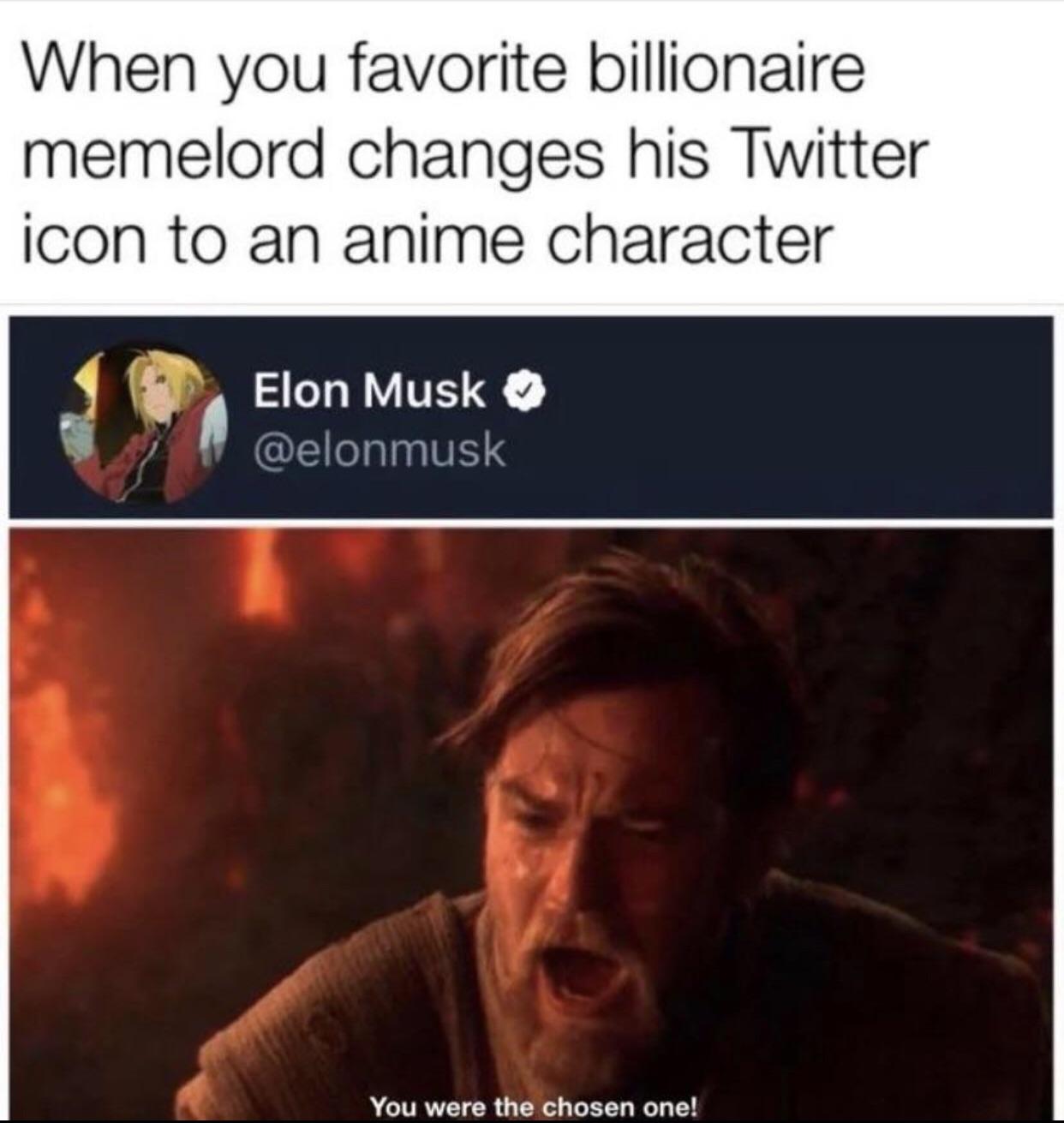 Insert Elon meme caption here elonmusk