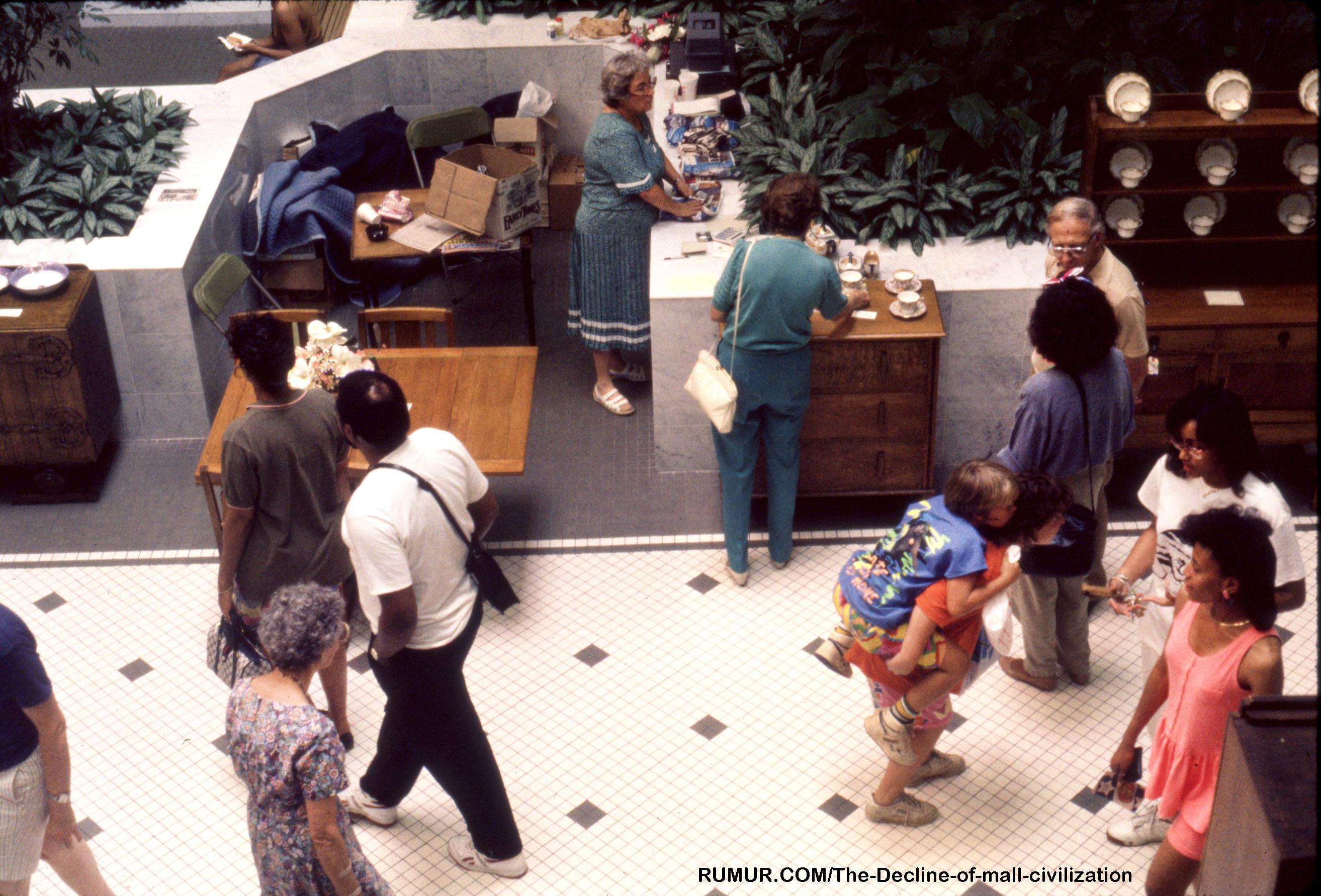 South Square Mall, Durham NC. This mall is now a parking lot. In the