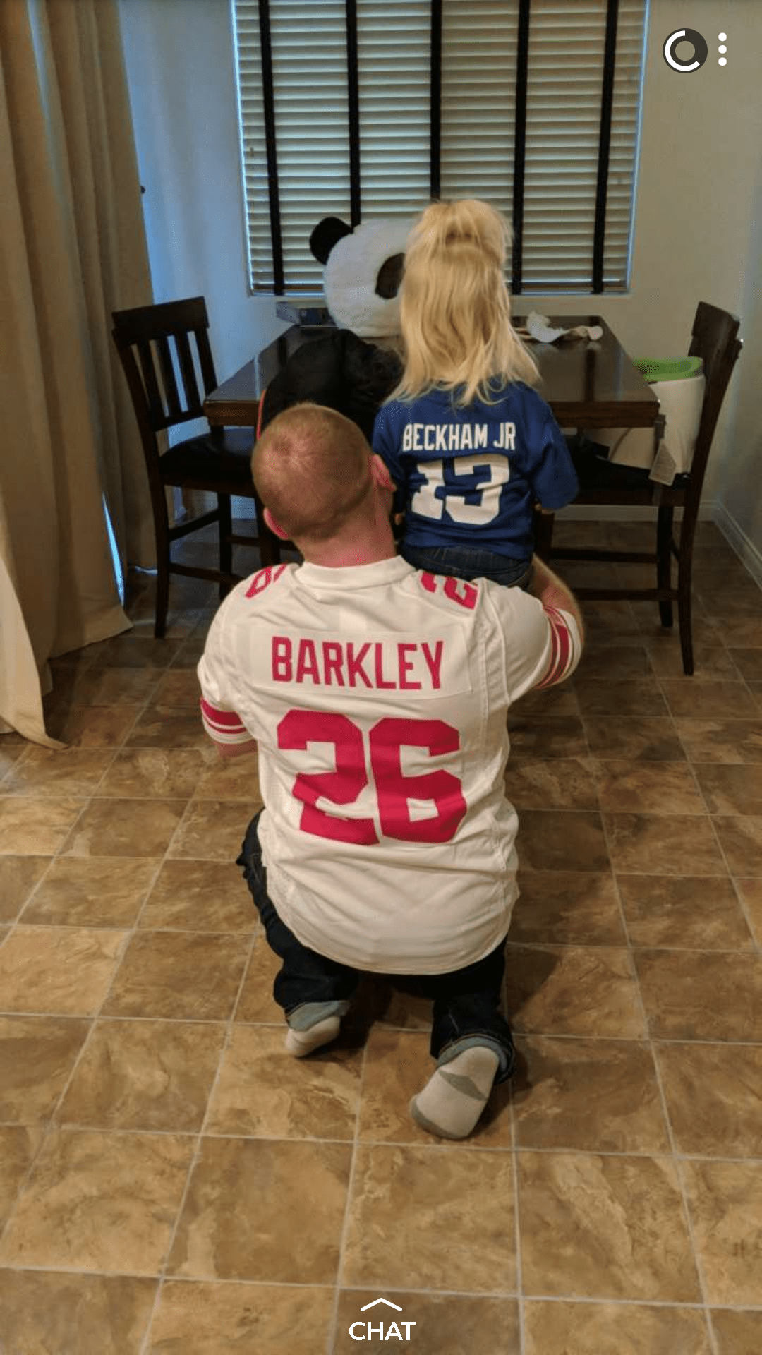 Christmas present for me, christmas present for my daughter! r/NYGiants