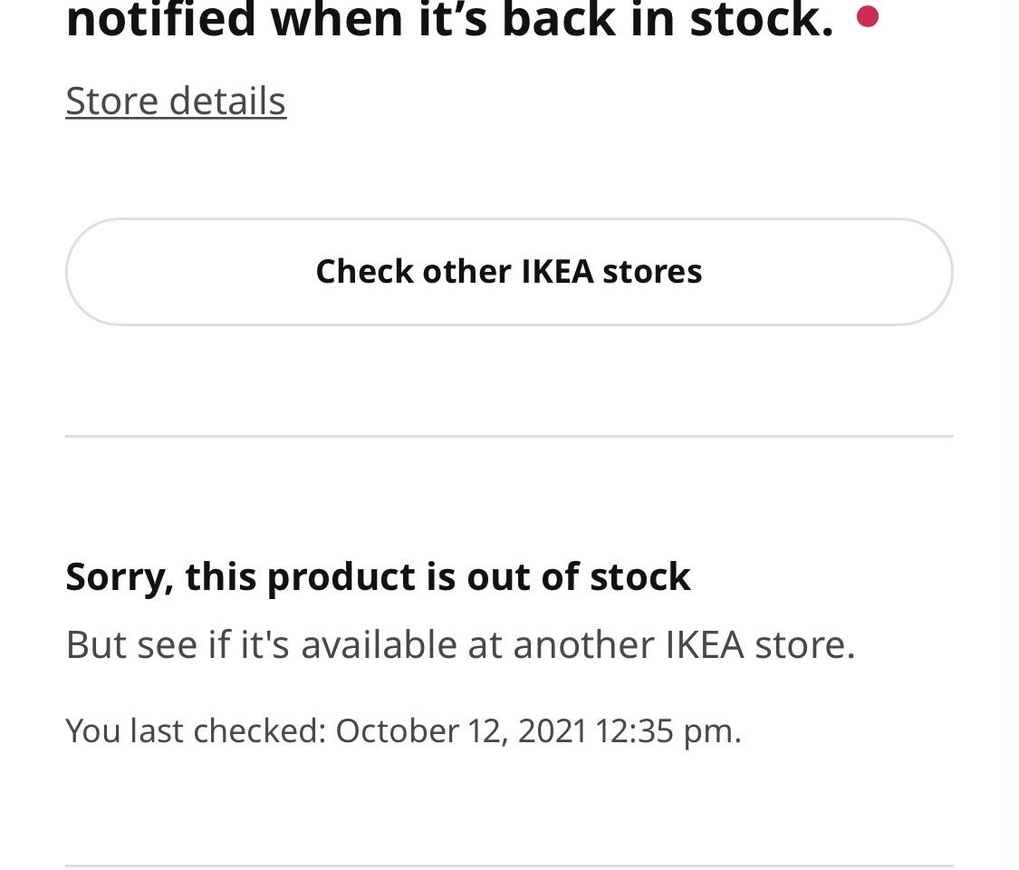 Expected Restock date not showing r/IKEA