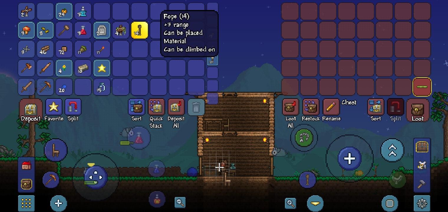 This are my gravestones after 1 night of mastermode i'l let you know my