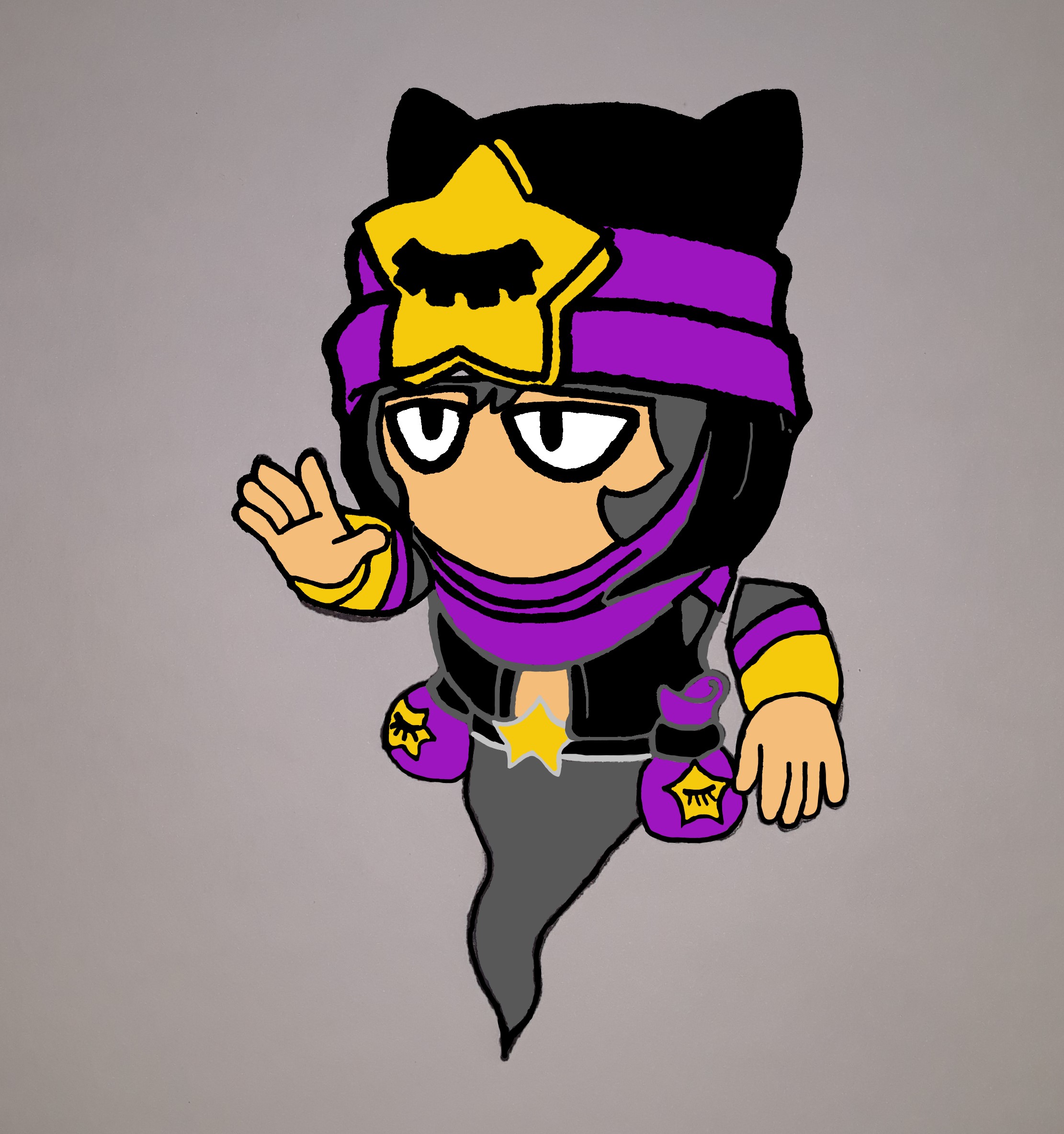 Skin Idea Night Mare Sandy. Upvote please so supercell will add it in game CoachCorySubmissions