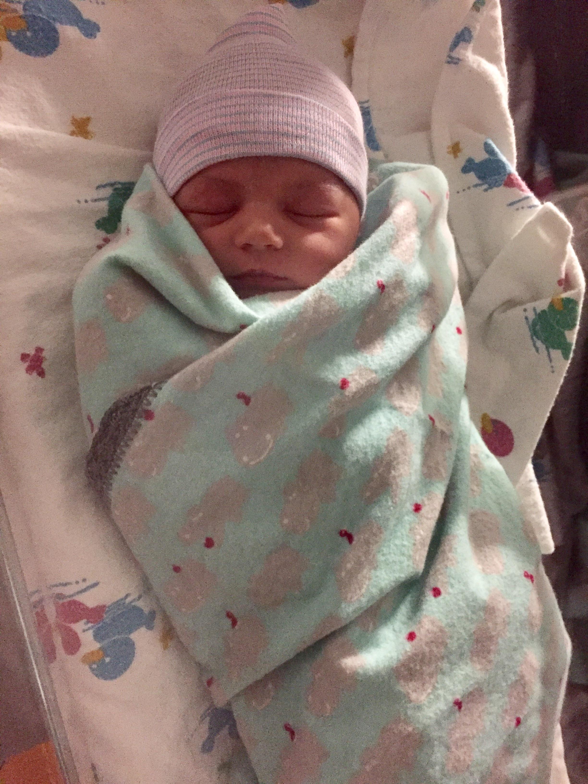 Membrane sweep worked, no induction needed. Only a day after her due