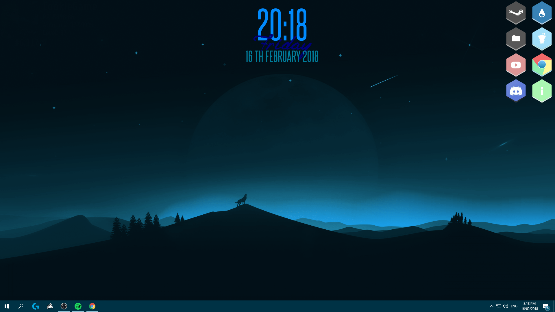 Rainmeter Wallpaper