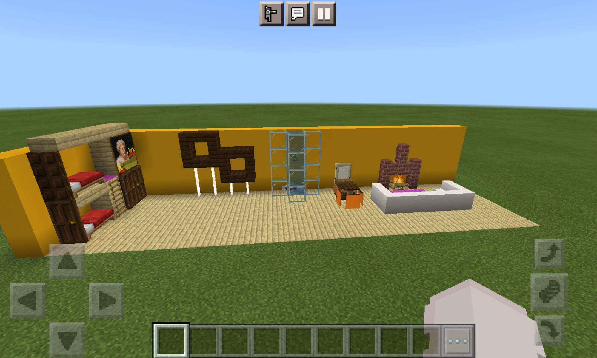 I just wanted to make cool furniture without mods. I hope you like it