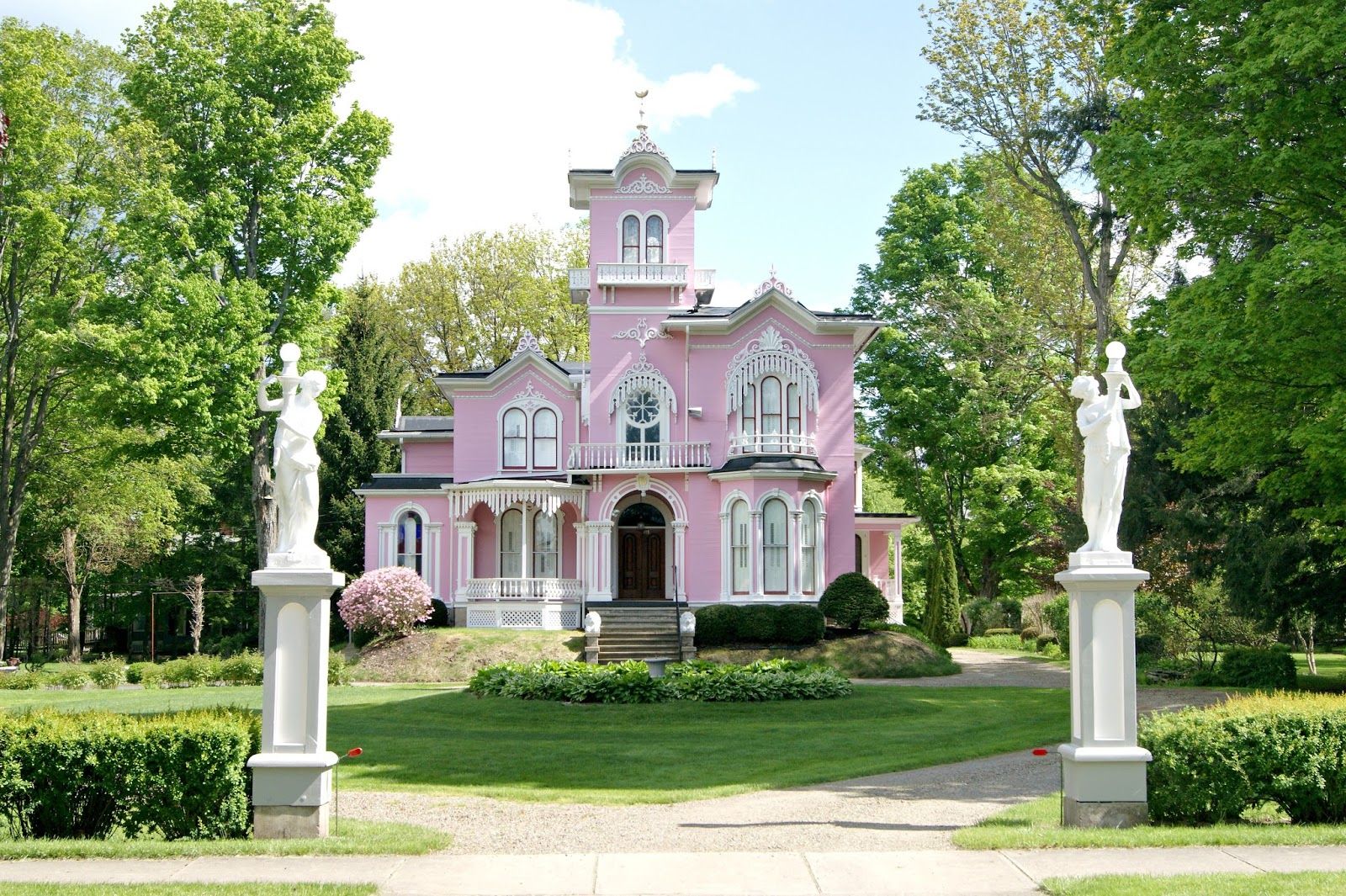 The Edwin Bradford Hall House, an 1868 Italianate style home designed
