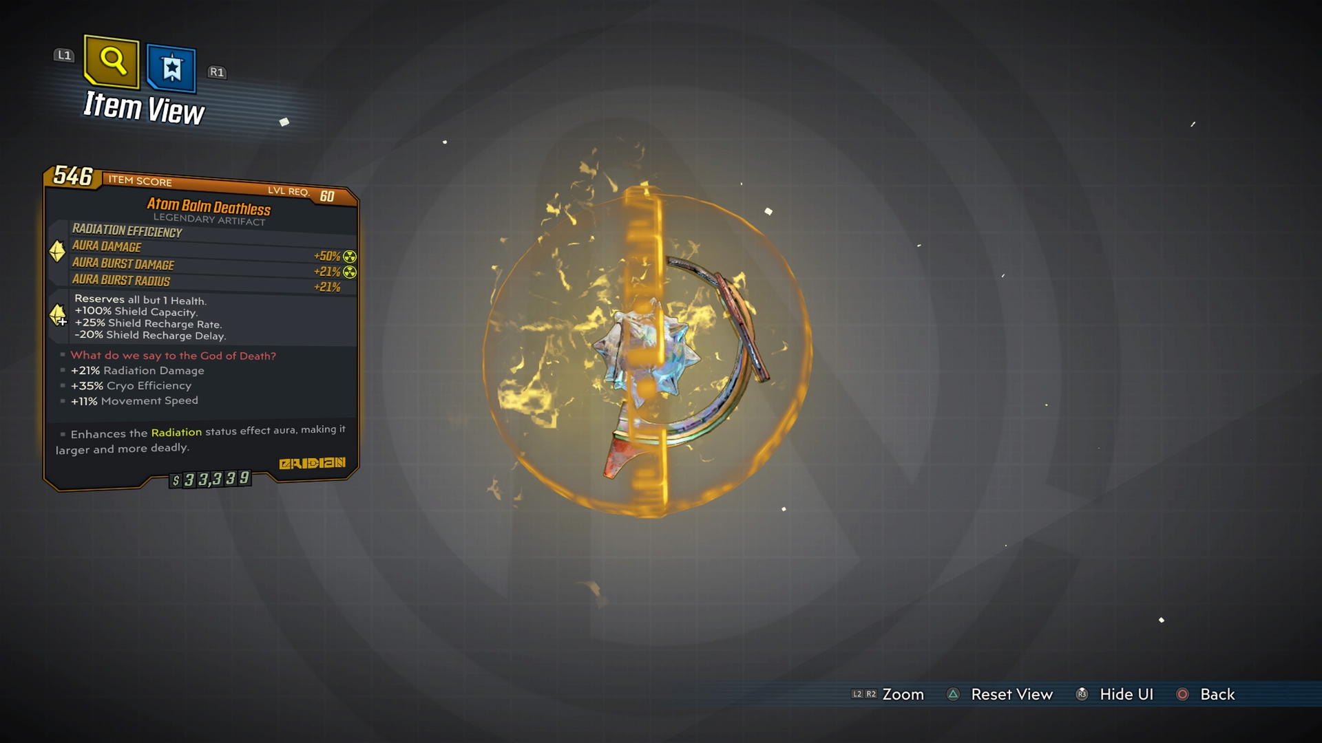 H Atom Balm Deathless W Icebreaker Victory Rush With Similar Good For Zane Rolls R Borderlandsguns