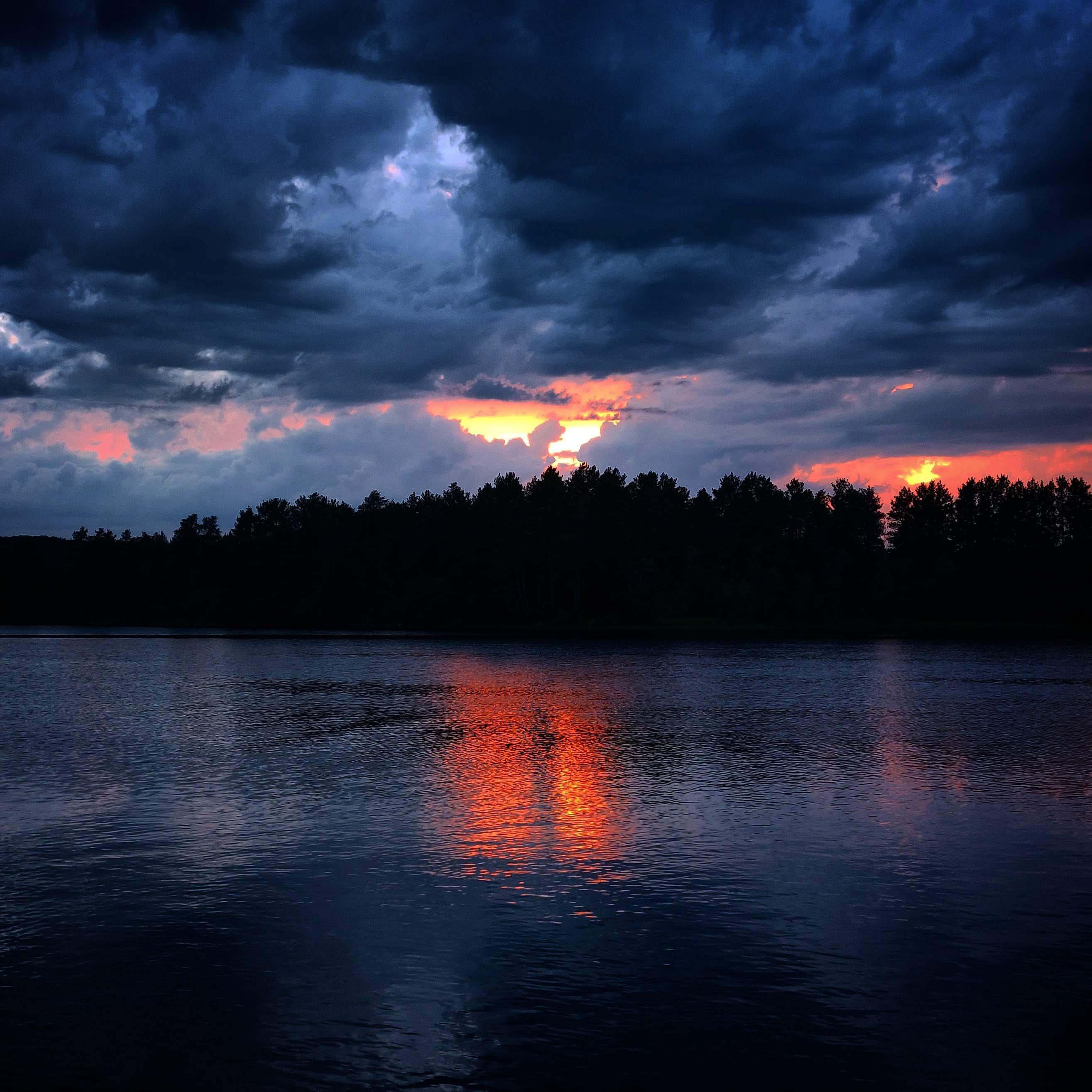 Sunset on Embarrass Lake r/minnesota
