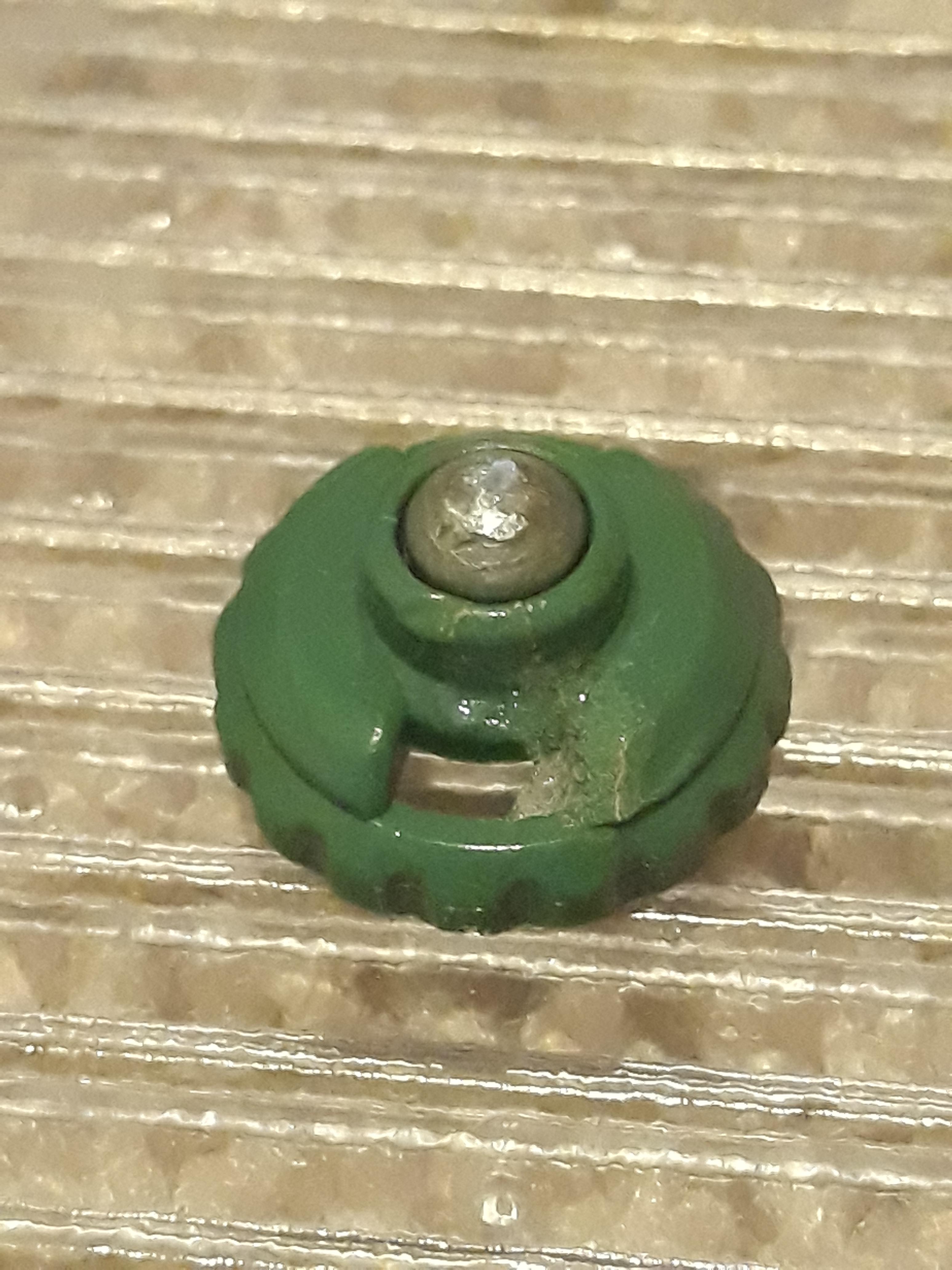 Flattened metal spike performance tip r/Beyblade