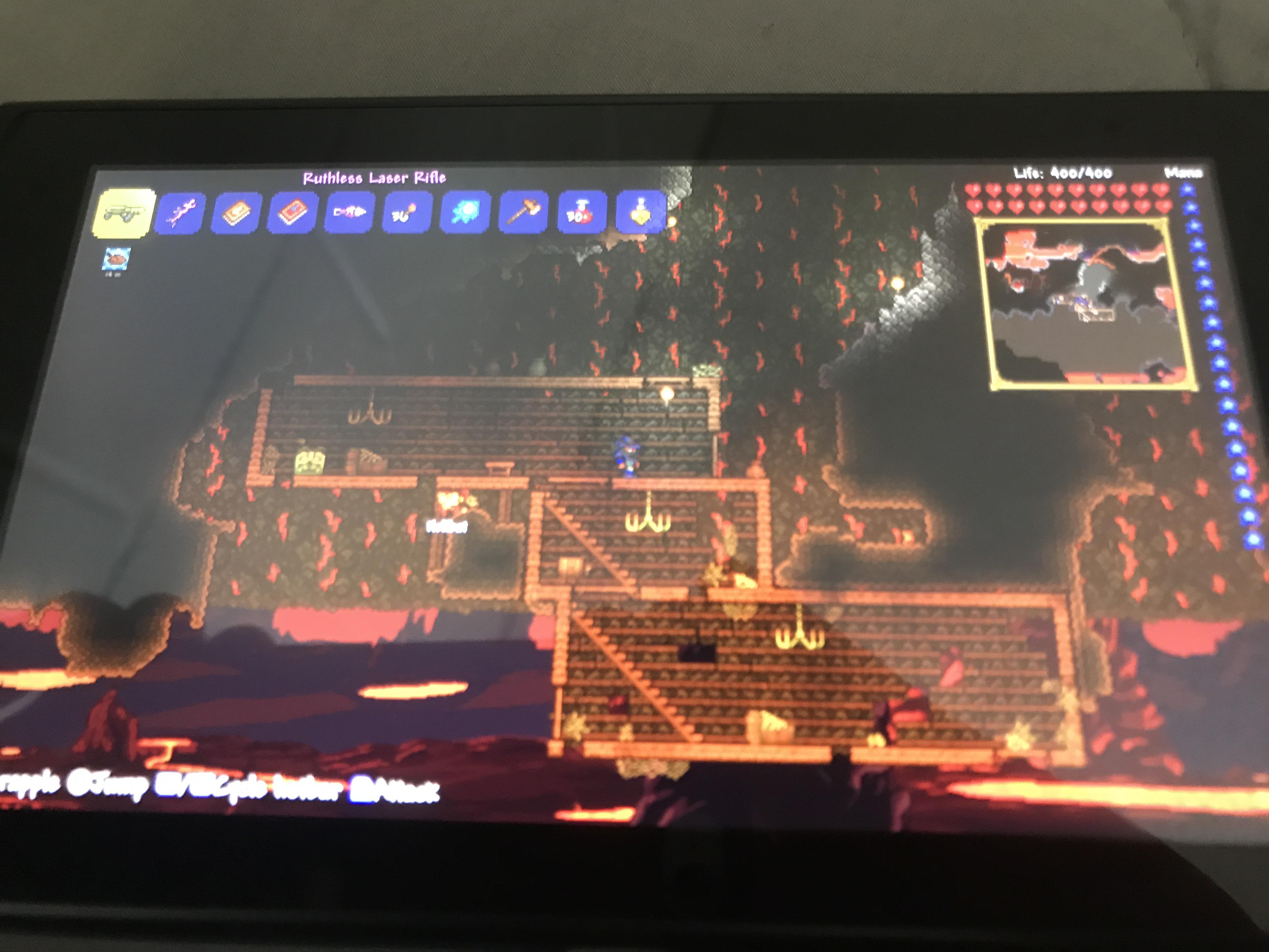 Found an underground shelter right at hell and it had a locked shadow