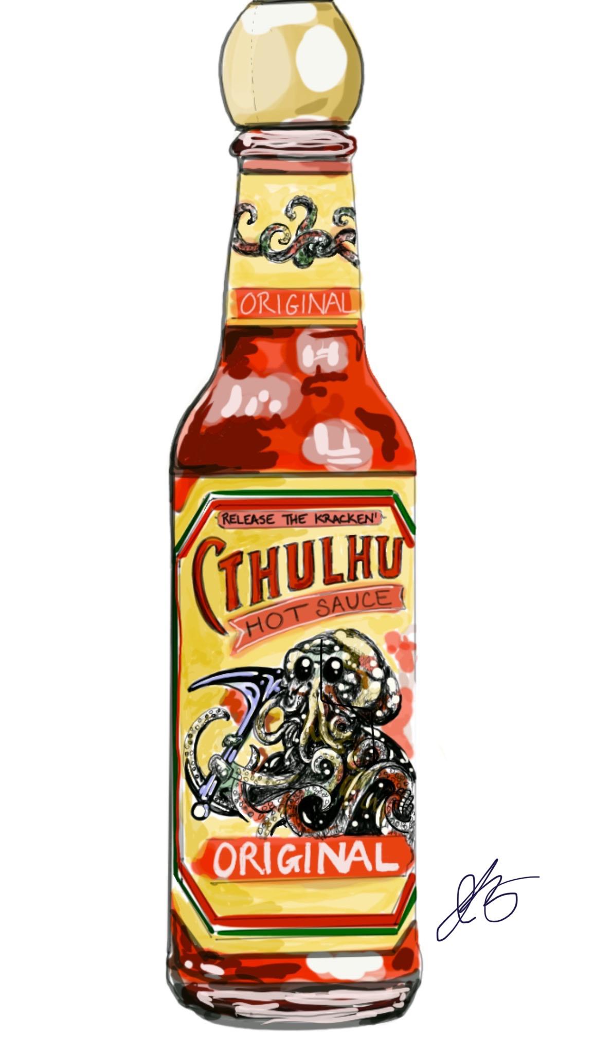 Hot sauce, me, digital, 2020 r/Art