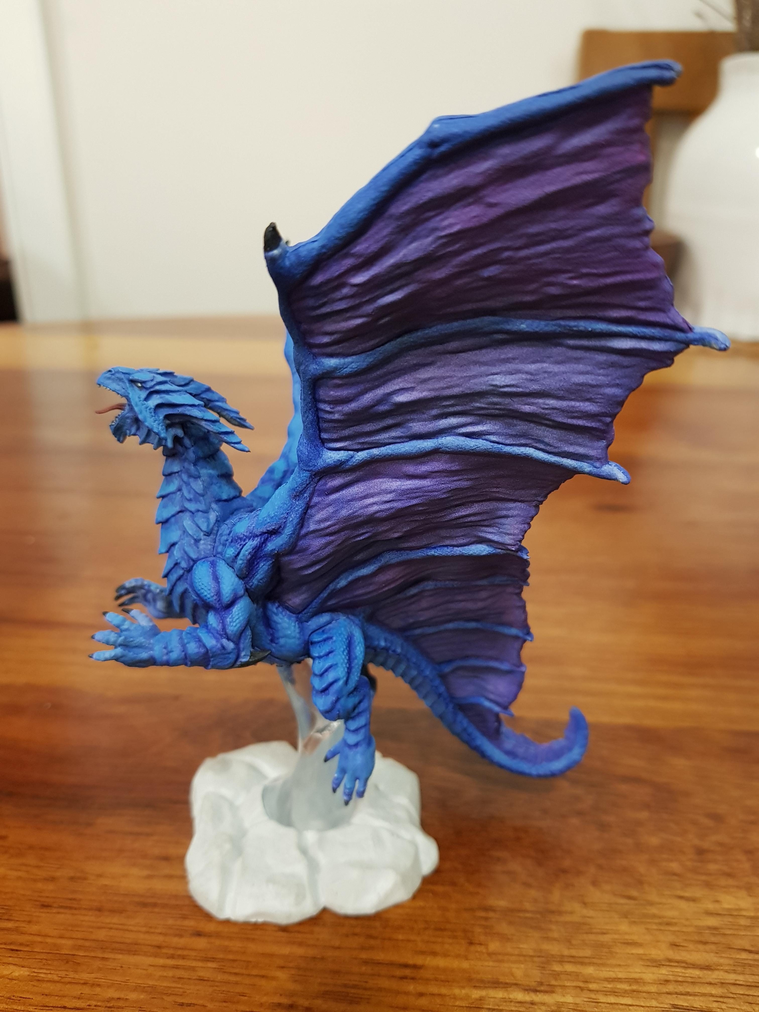 I think it's supposed to be a copper dragon or something, but I thought