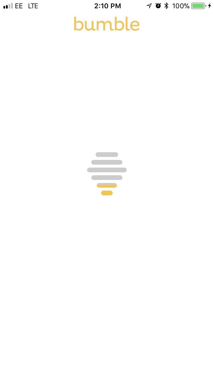 Anyone else having an issue where Bumble isn’t loading? Starting to get